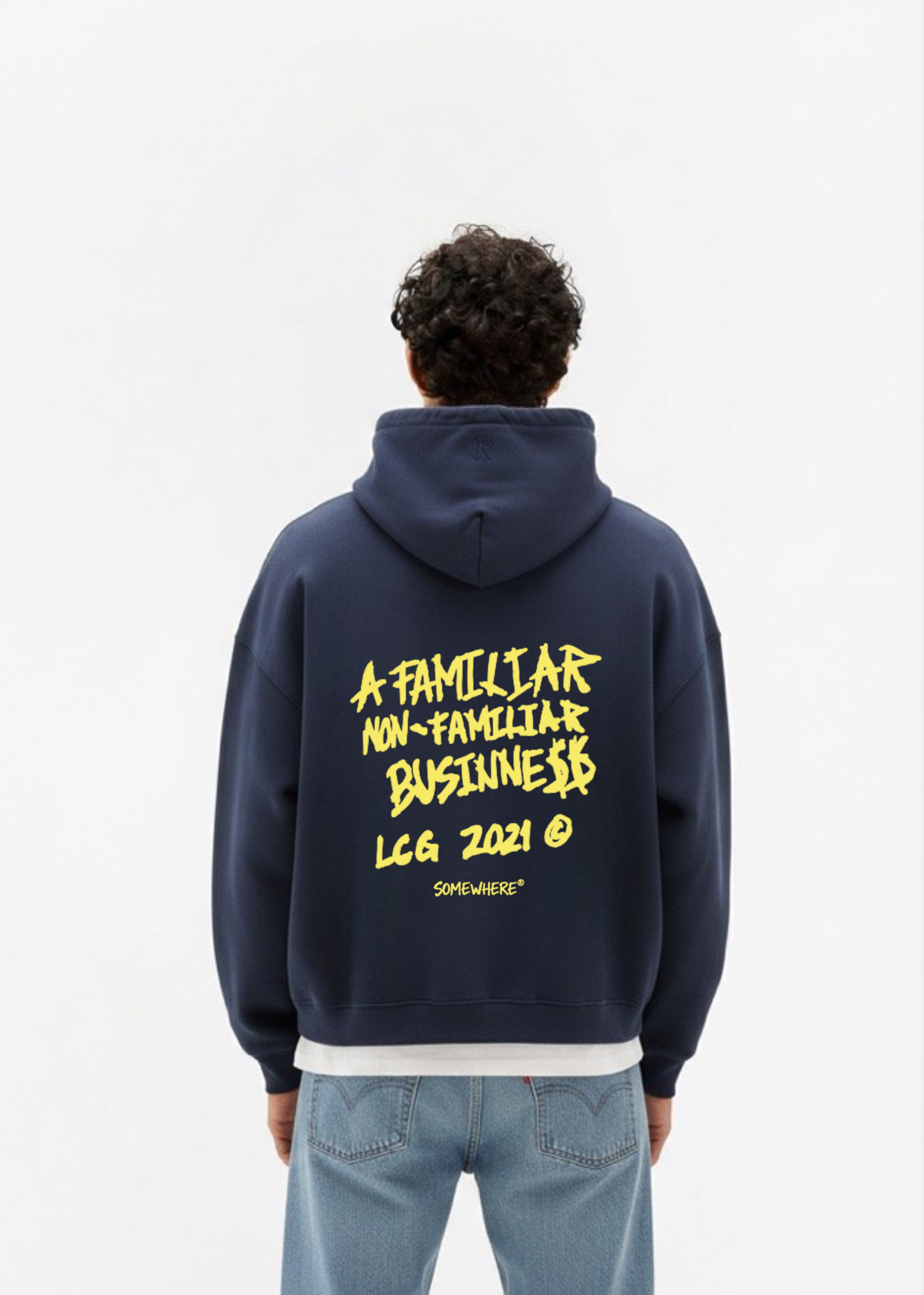 A NON FAMILIAR BUSINESS HOODIE