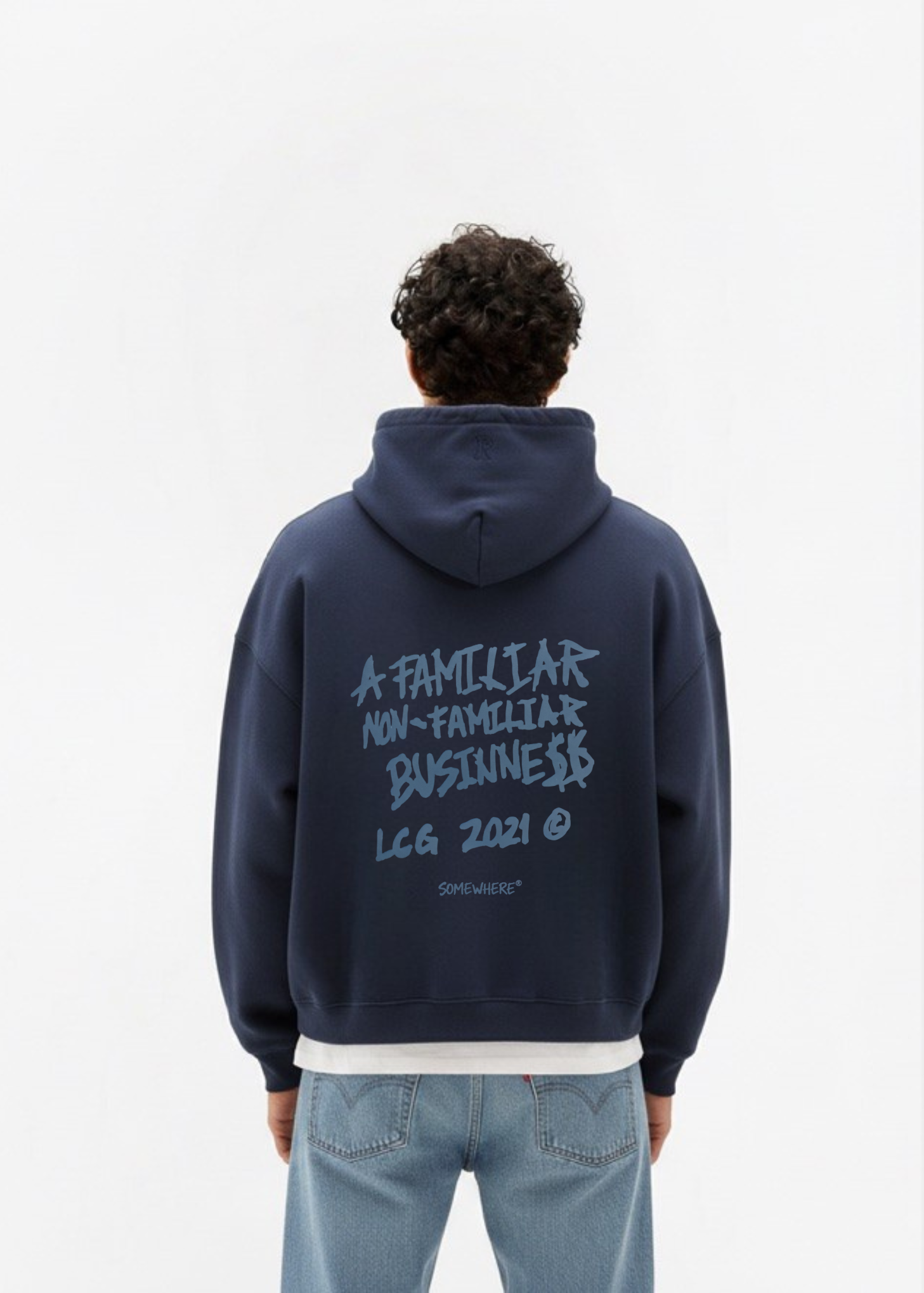 A NON FAMILIAR BUSINESS HOODIE