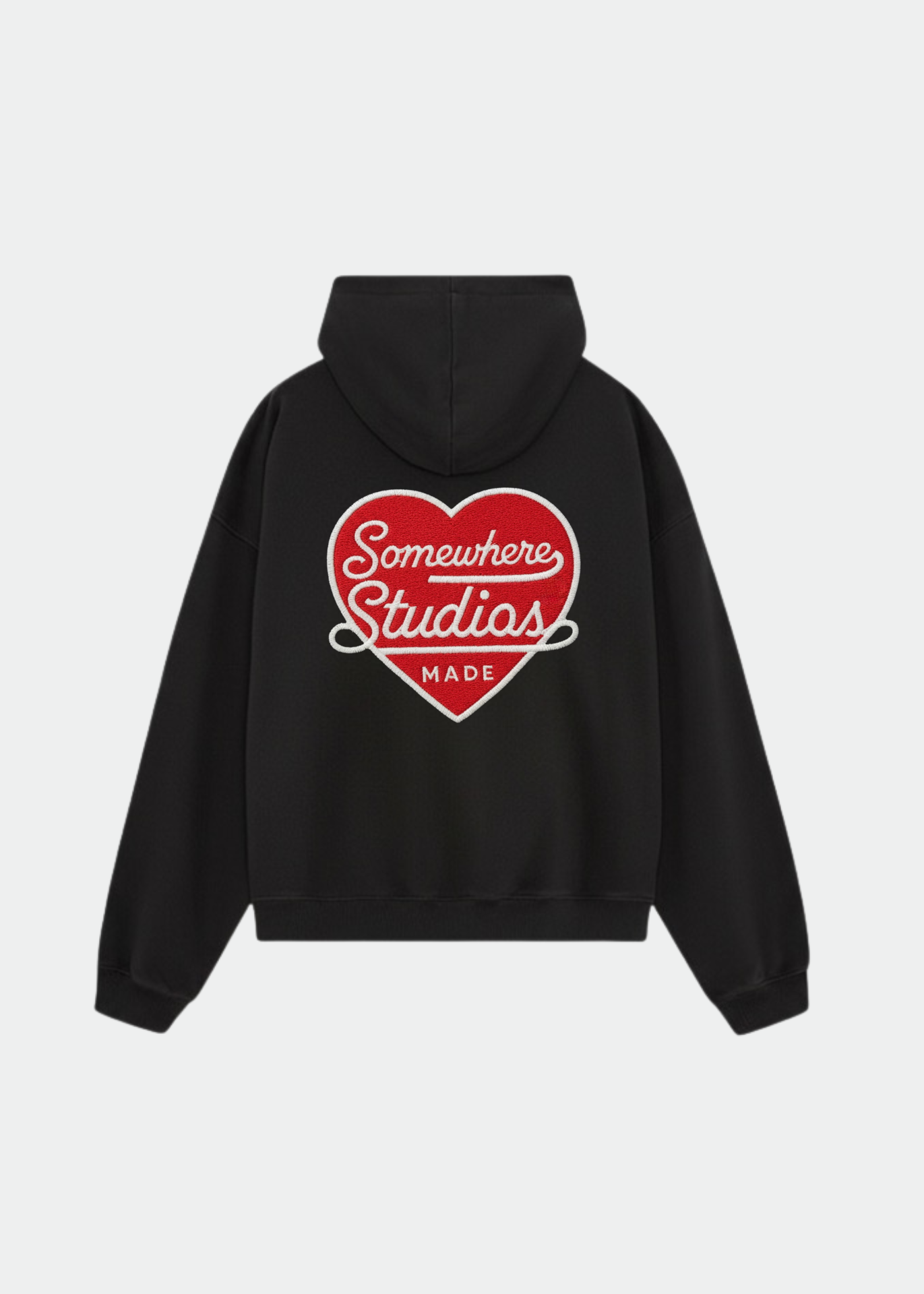 EMBROIDERY AMOR DE SOMEWHERE HOODIE