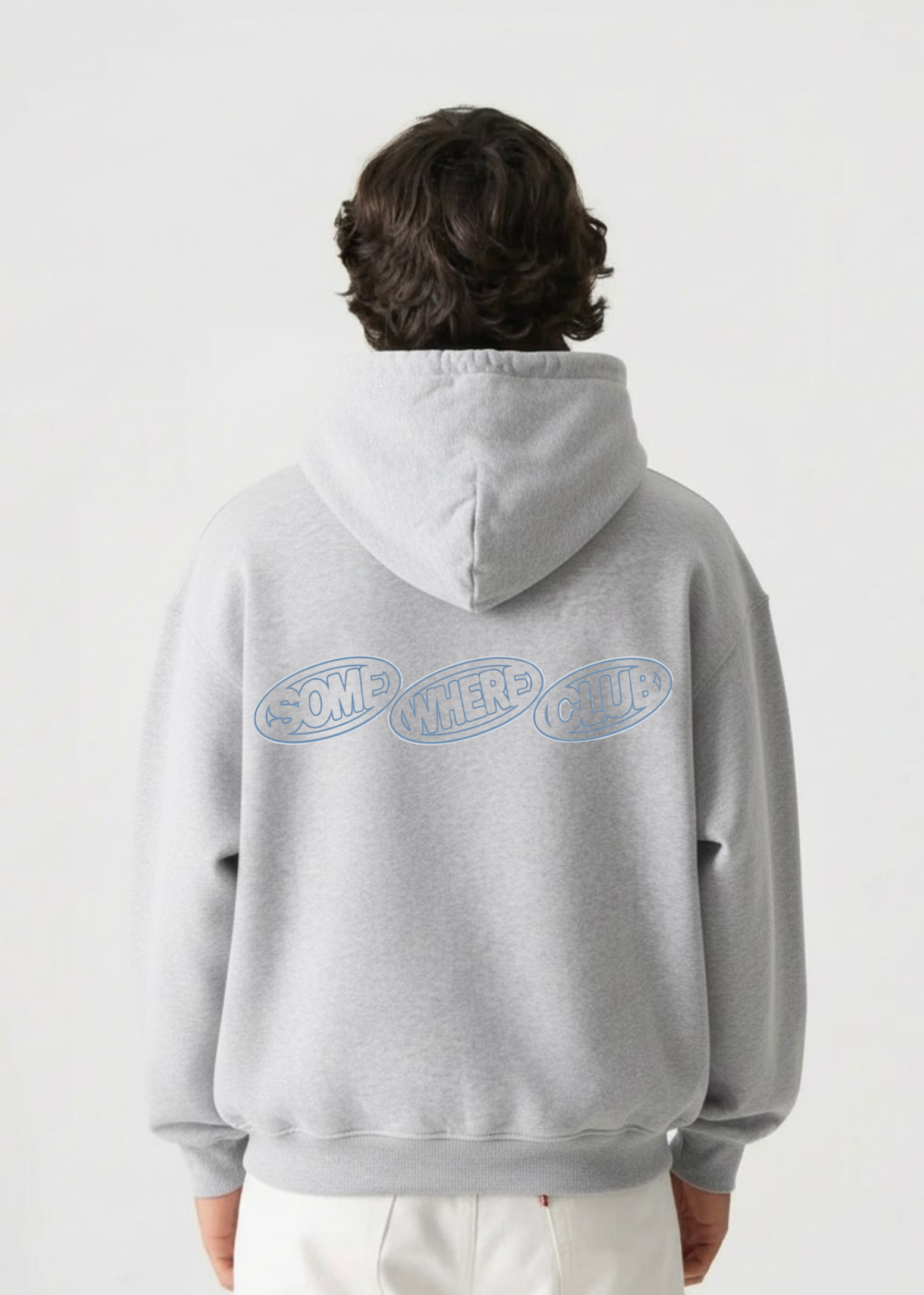BUBBLE LOGO DROP HOODIE