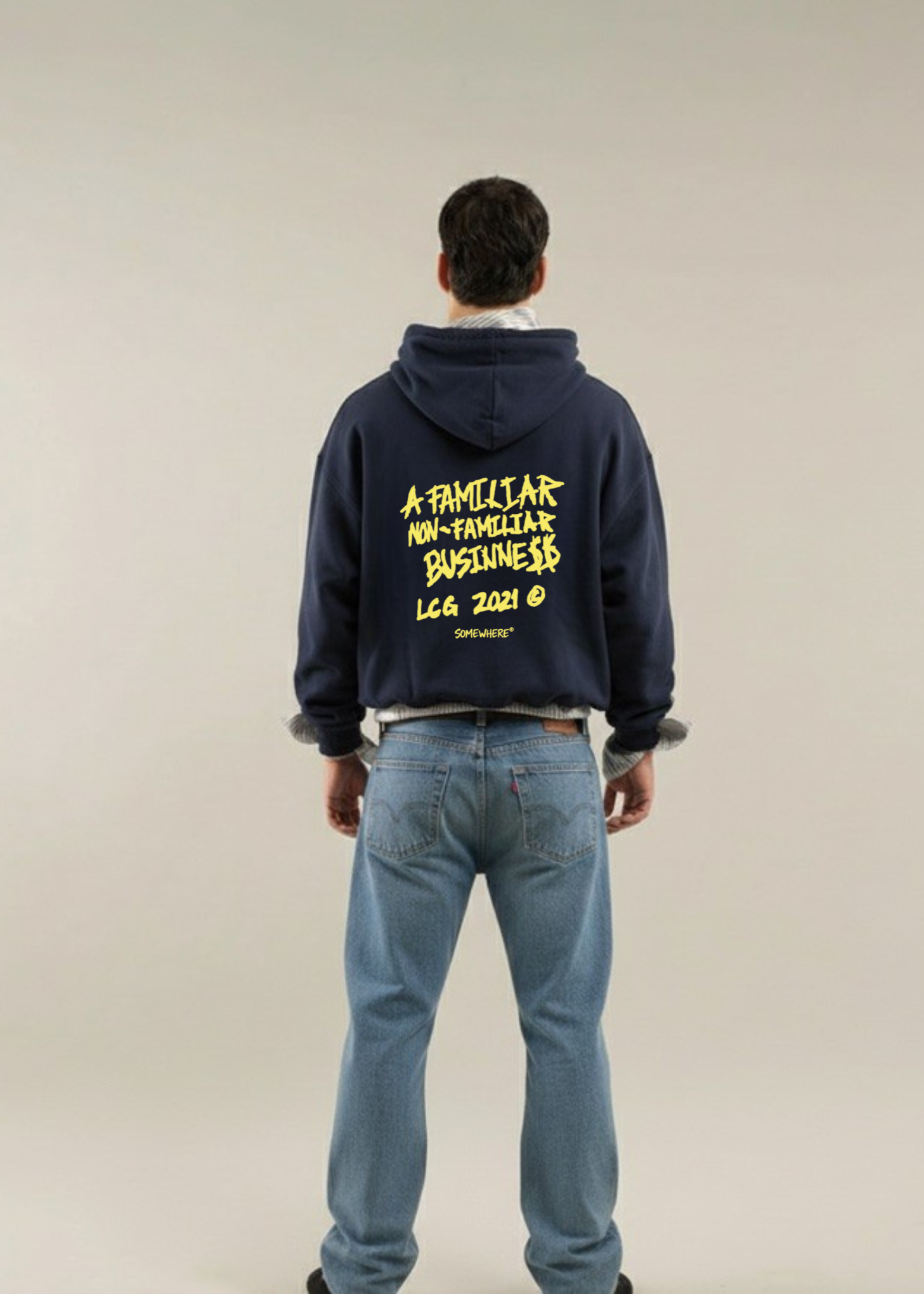 A NON FAMILIAR BUSINESS HOODIE