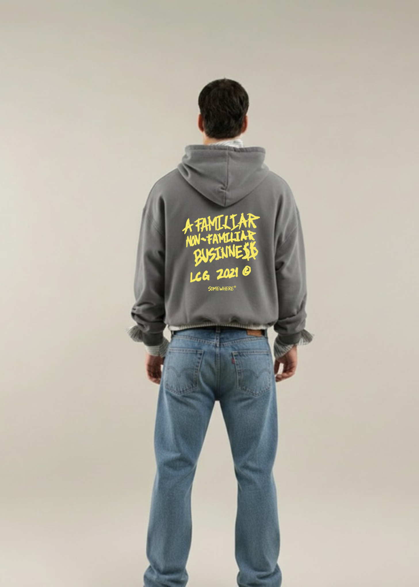 A NON FAMILIAR BUSINESS HOODIE