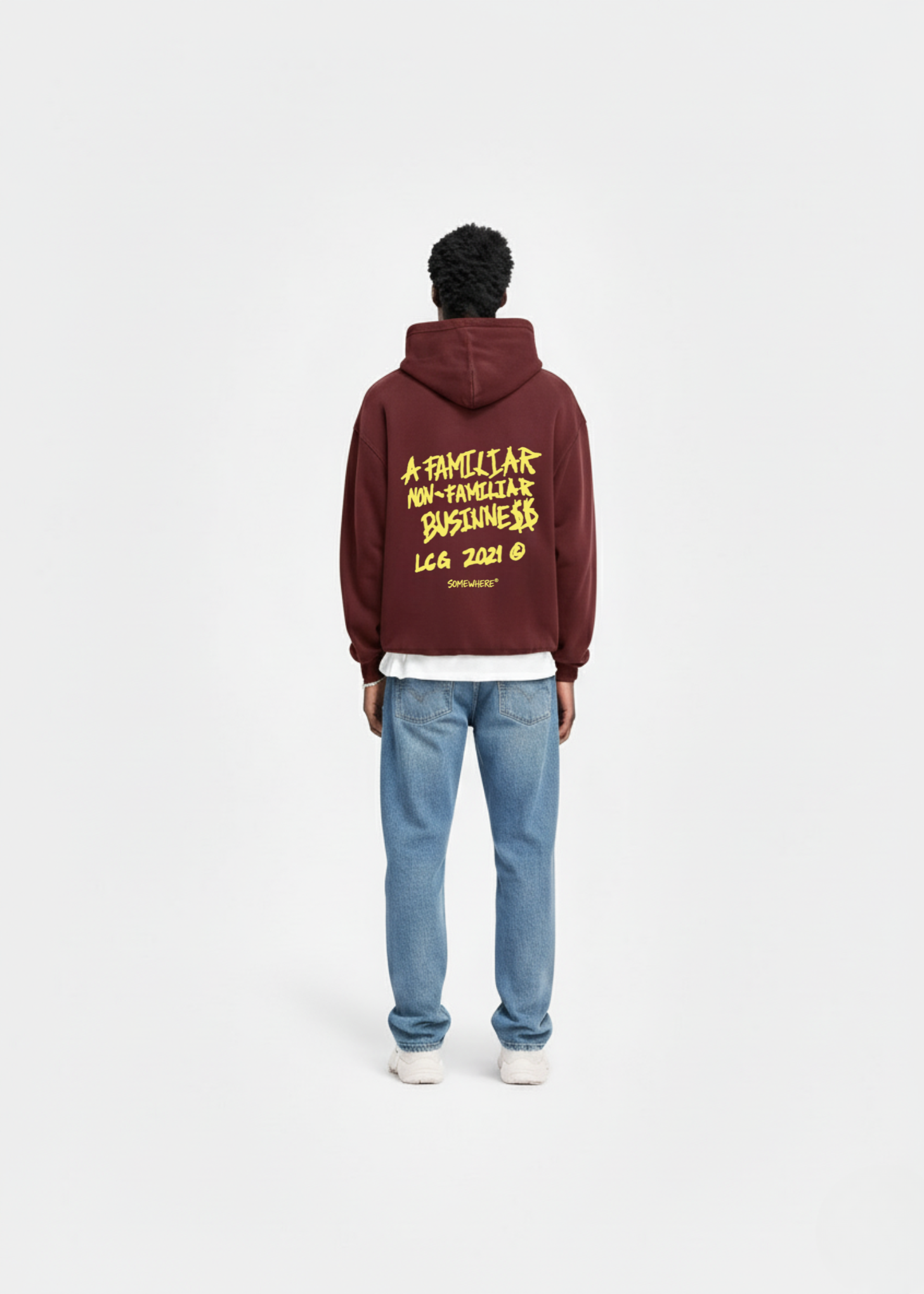 A NON FAMILIAR BUSINESS HOODIE