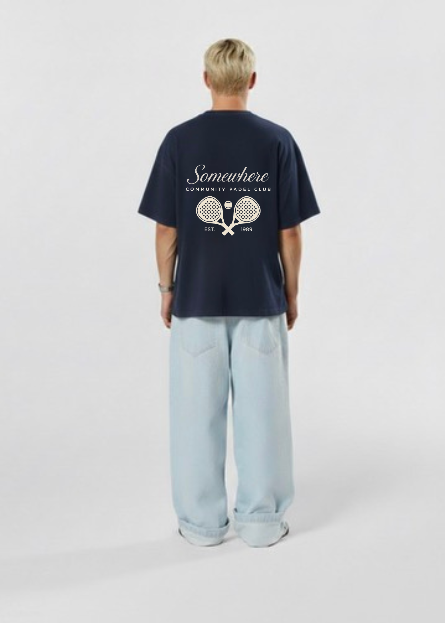 SOMEWHERE PADEL CLUB TEE