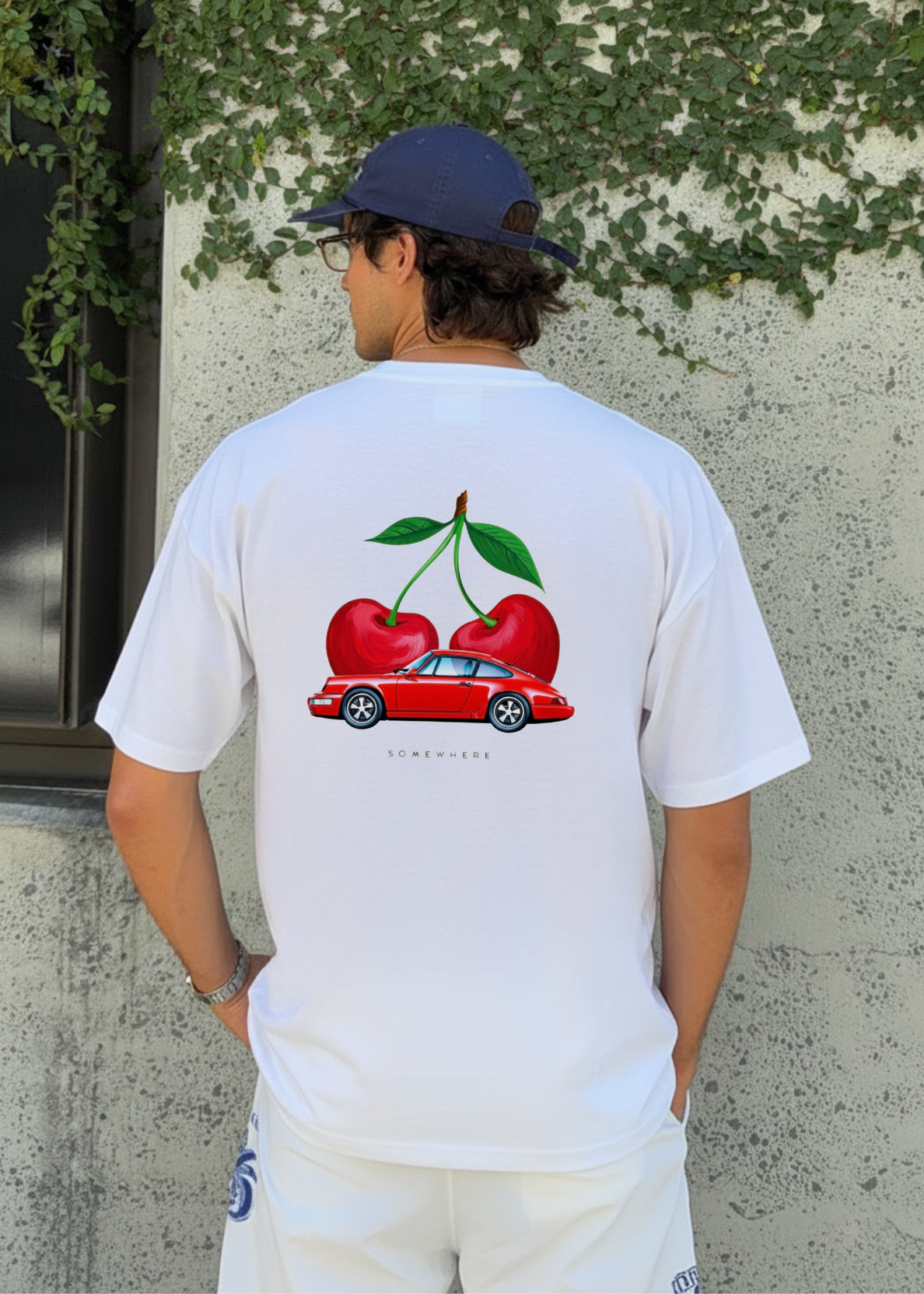 CARS AND CHERRY TEE