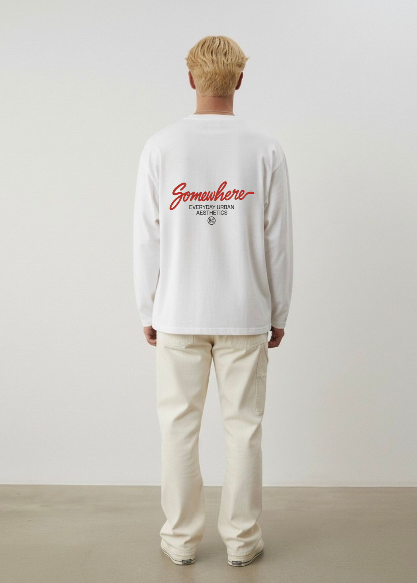 SOMEWHERE REDLINE LONG SLEEVE