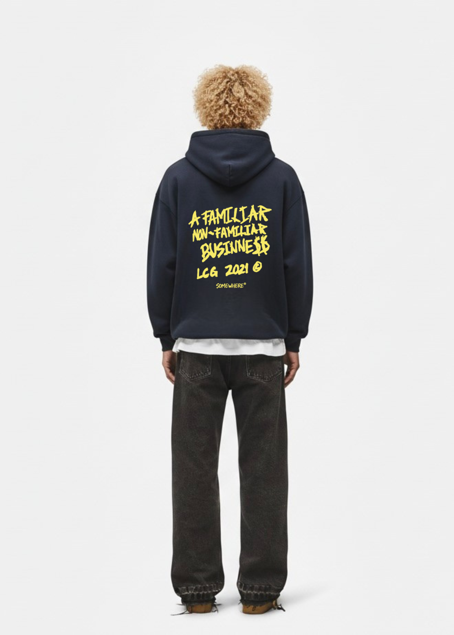 A NON FAMILIAR BUSINESS HOODIE