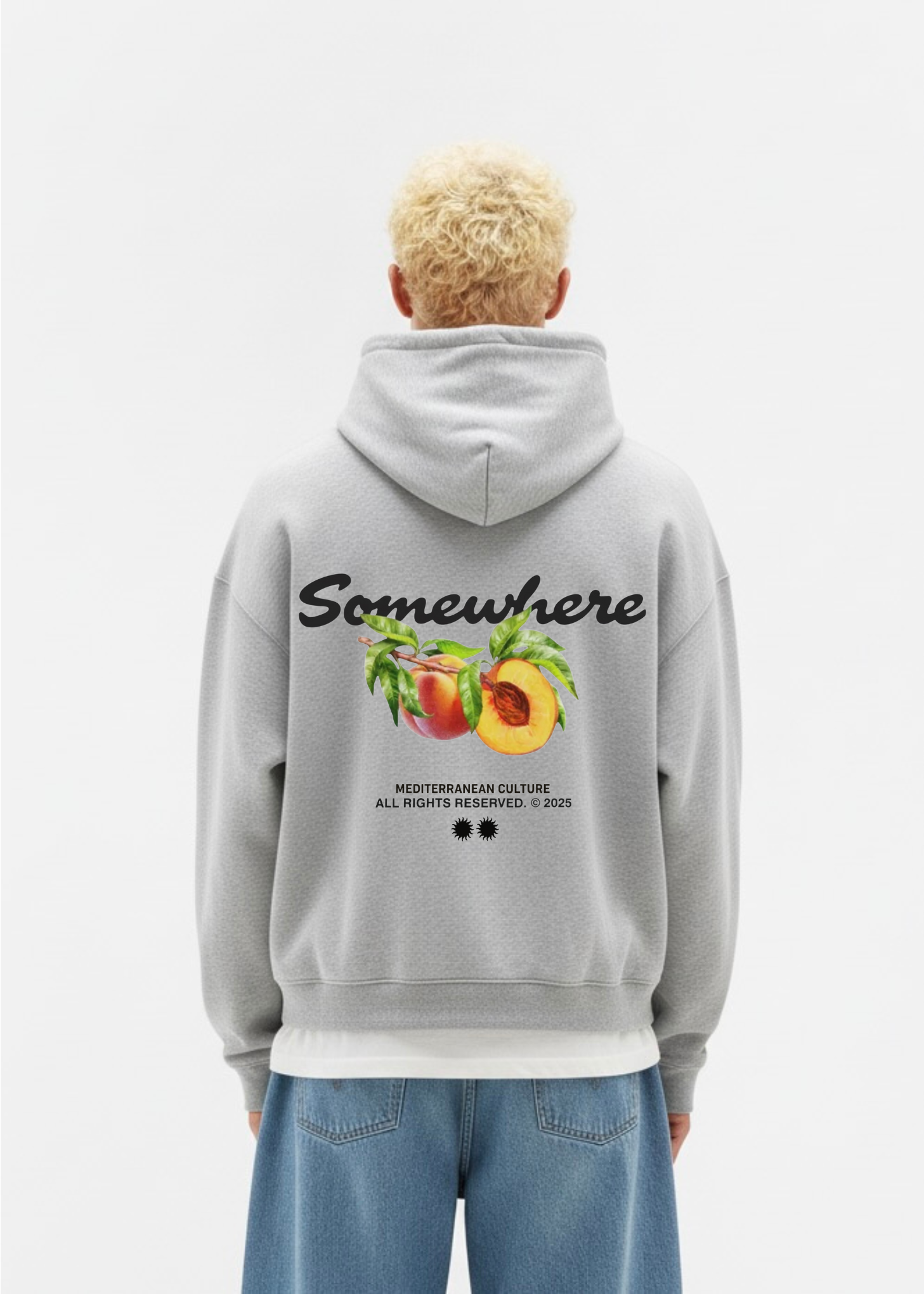 MEDITERRANEAN PEACH HOODIE