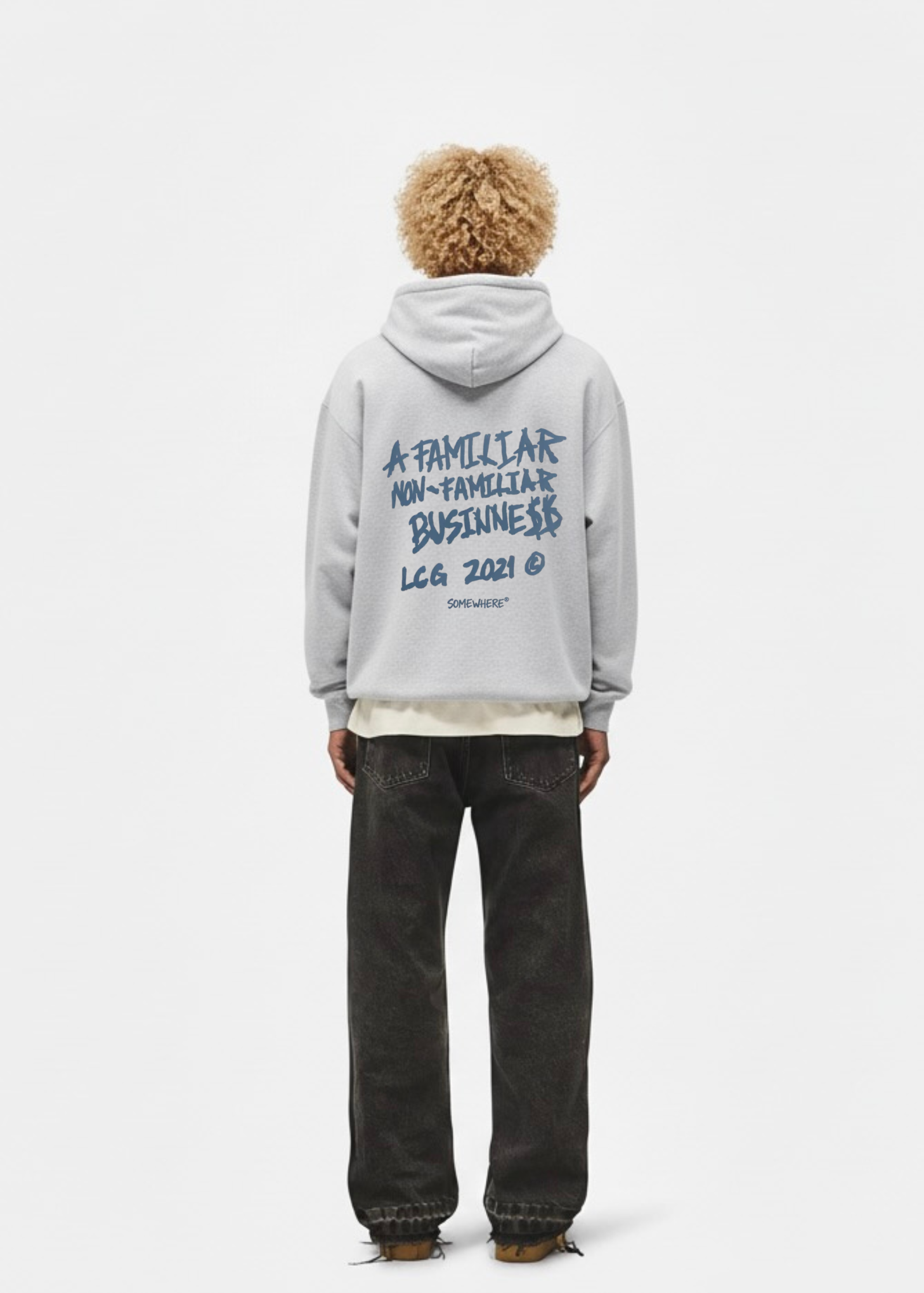 A NON FAMILIAR BUSINESS HOODIE