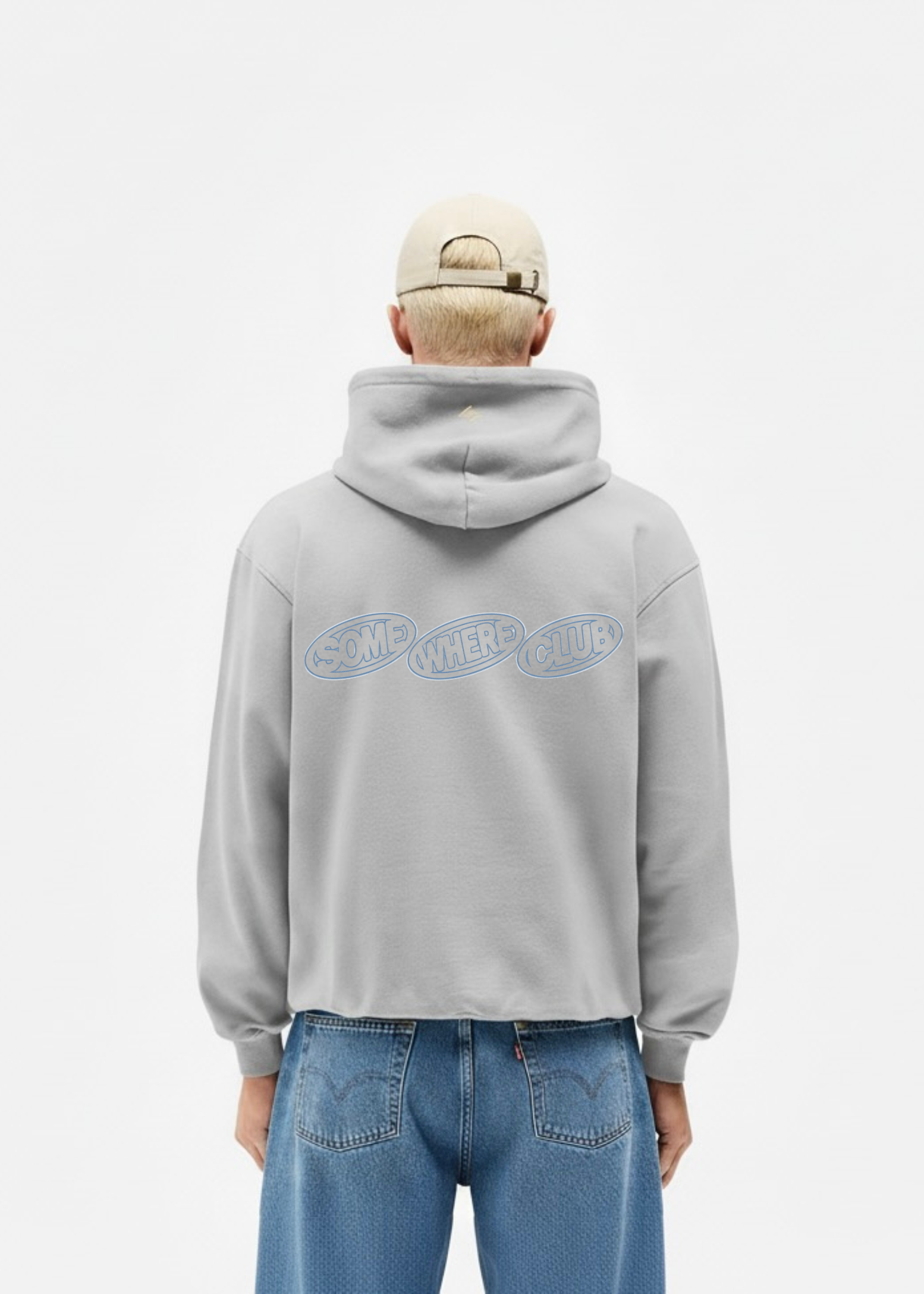 BUBBLE LOGO DROP HOODIE