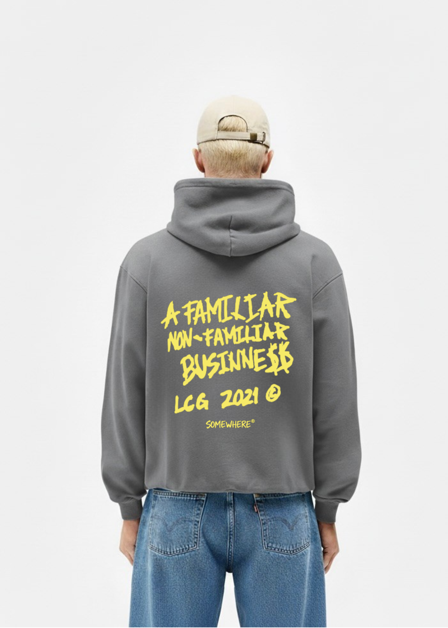 A NON FAMILIAR BUSINESS HOODIE