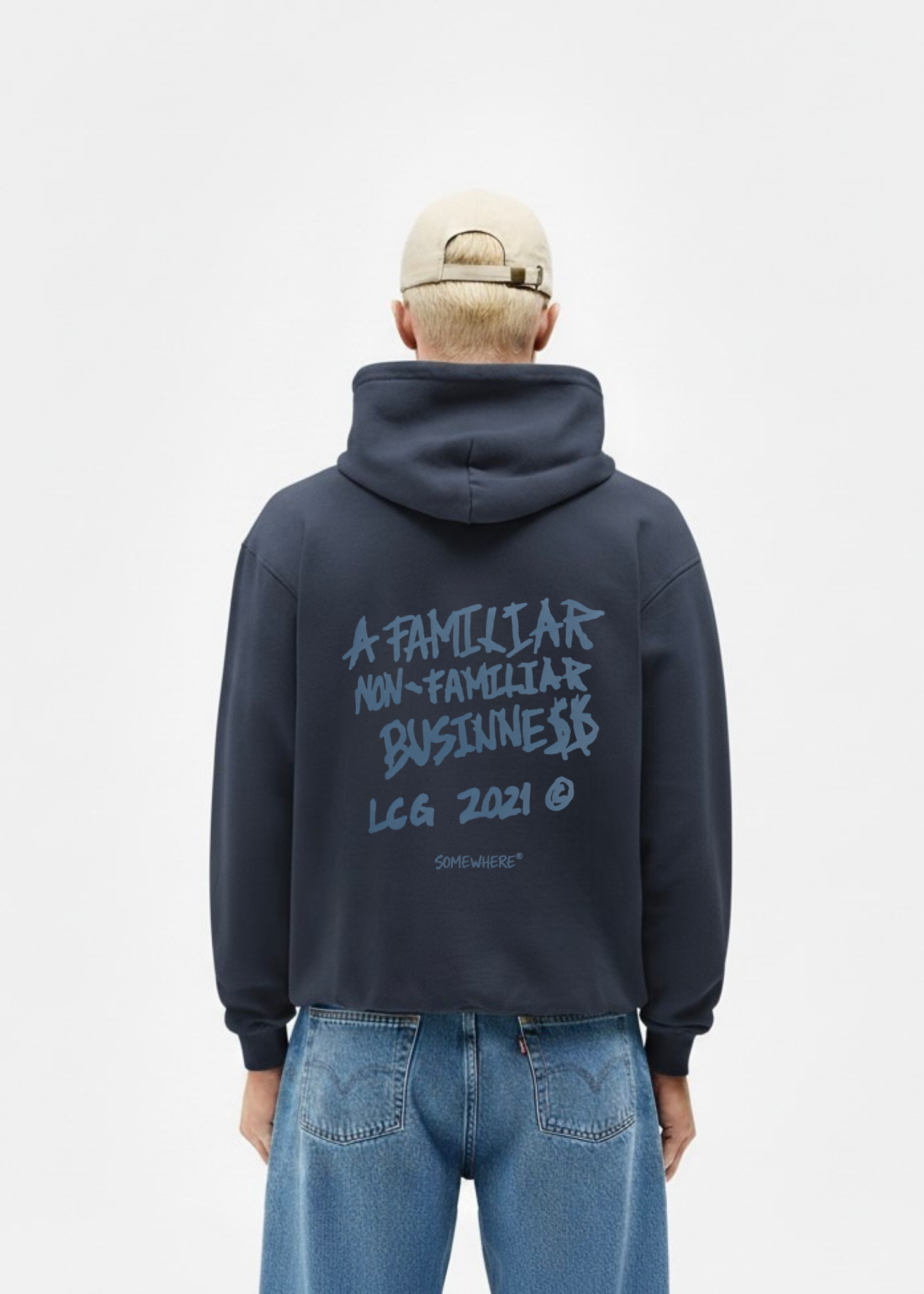 A NON FAMILIAR BUSINESS HOODIE