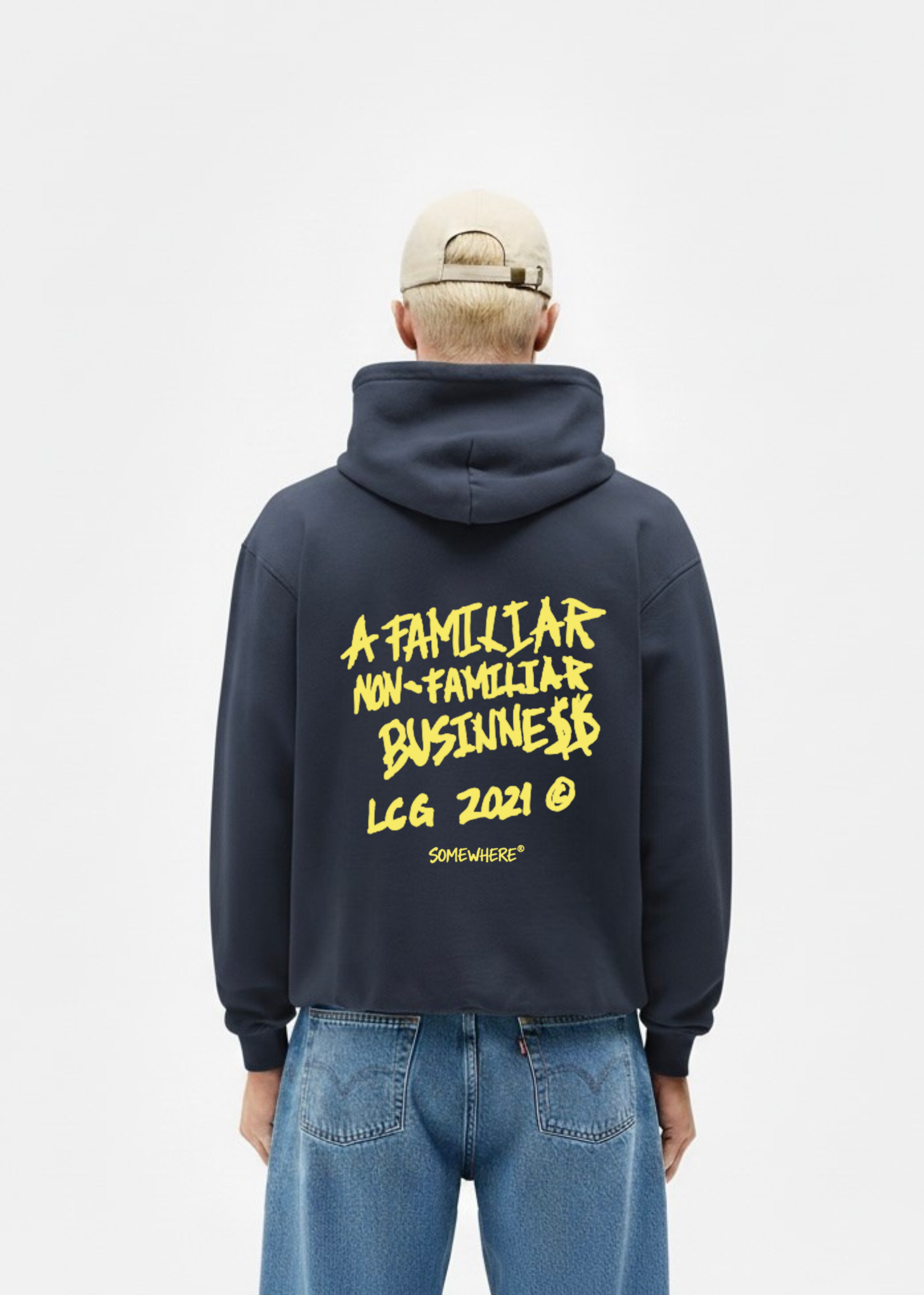 A NON FAMILIAR BUSINESS HOODIE