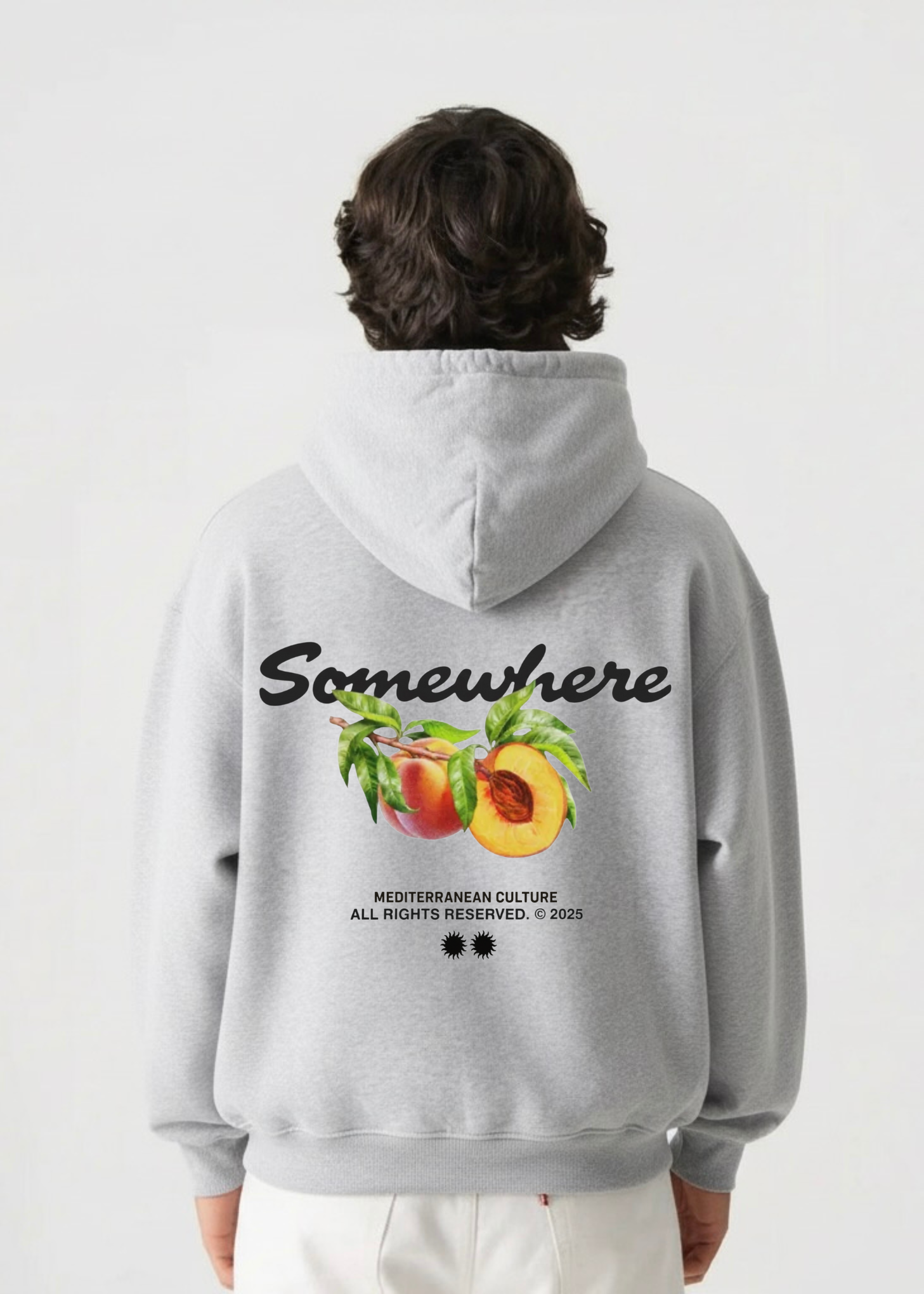MEDITERRANEAN PEACH HOODIE