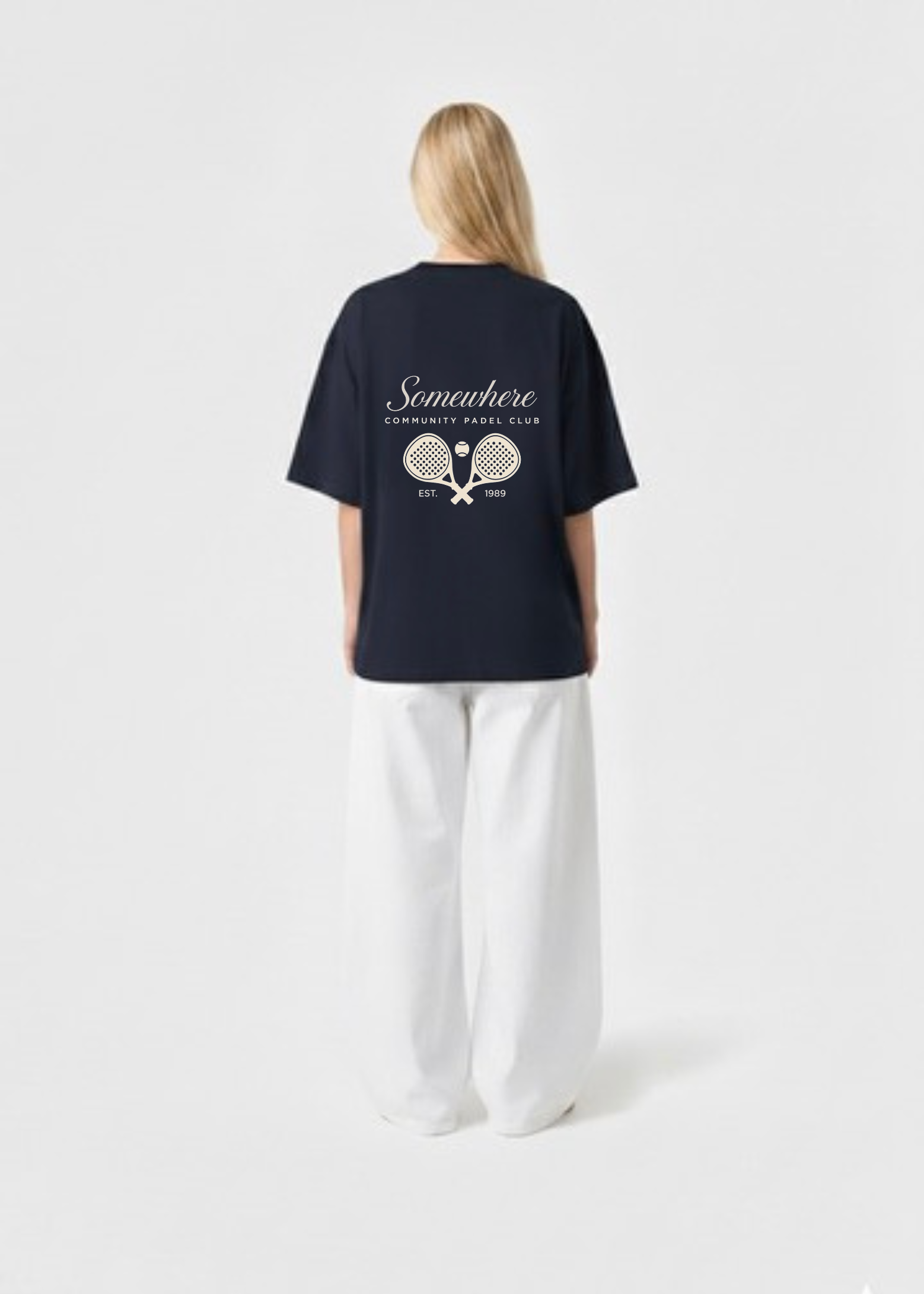 SOMEWHERE PADEL CLUB TEE