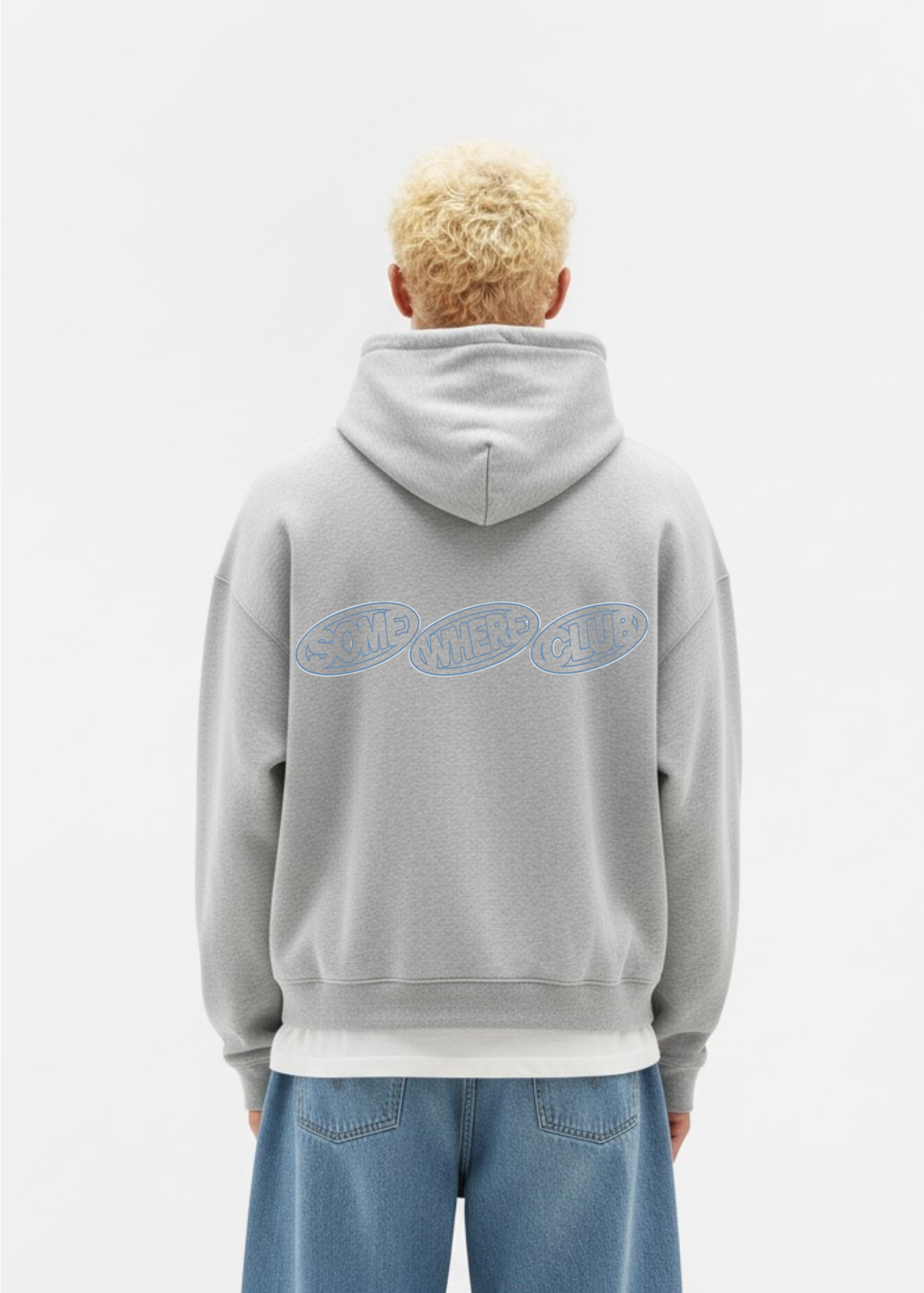 BUBBLE LOGO DROP HOODIE
