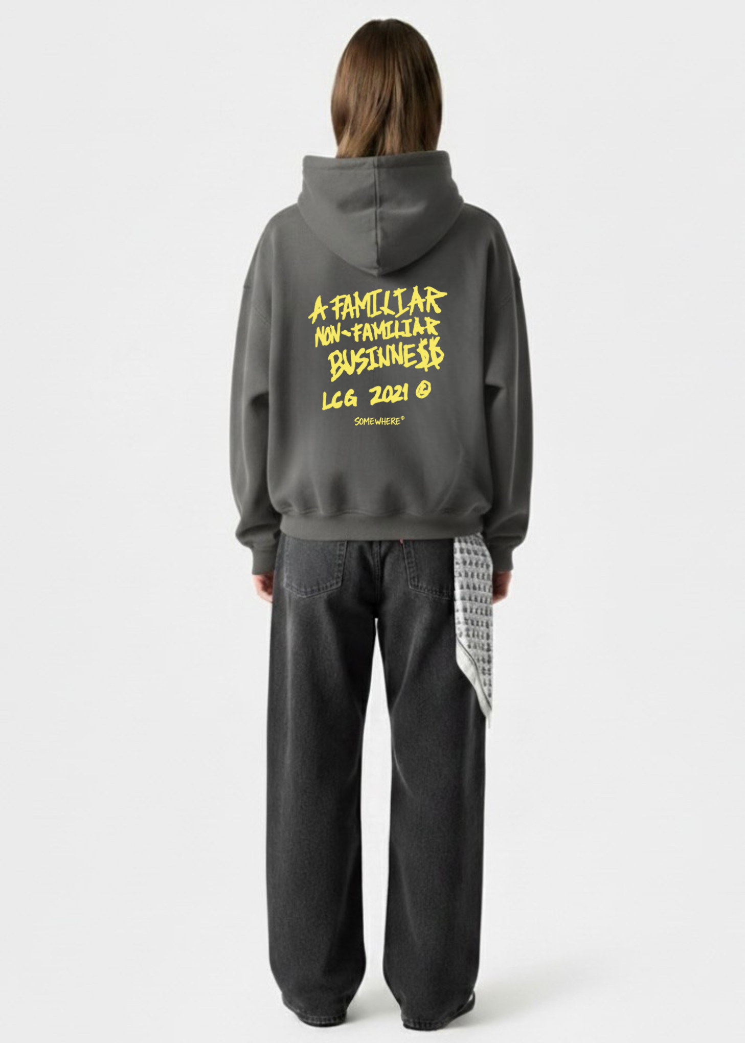 A NON FAMILIAR BUSINESS HOODIE