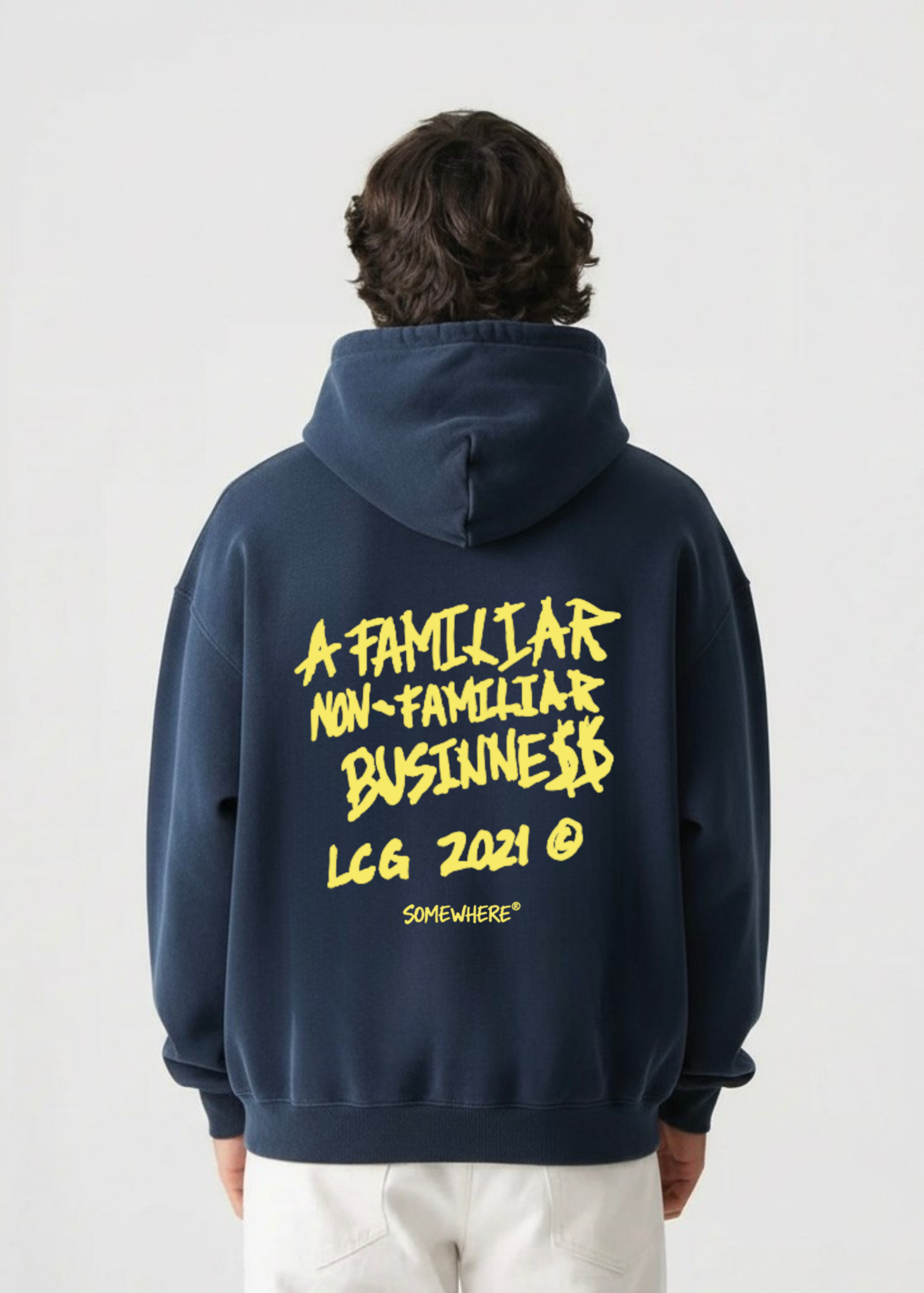 A NON FAMILIAR BUSINESS HOODIE