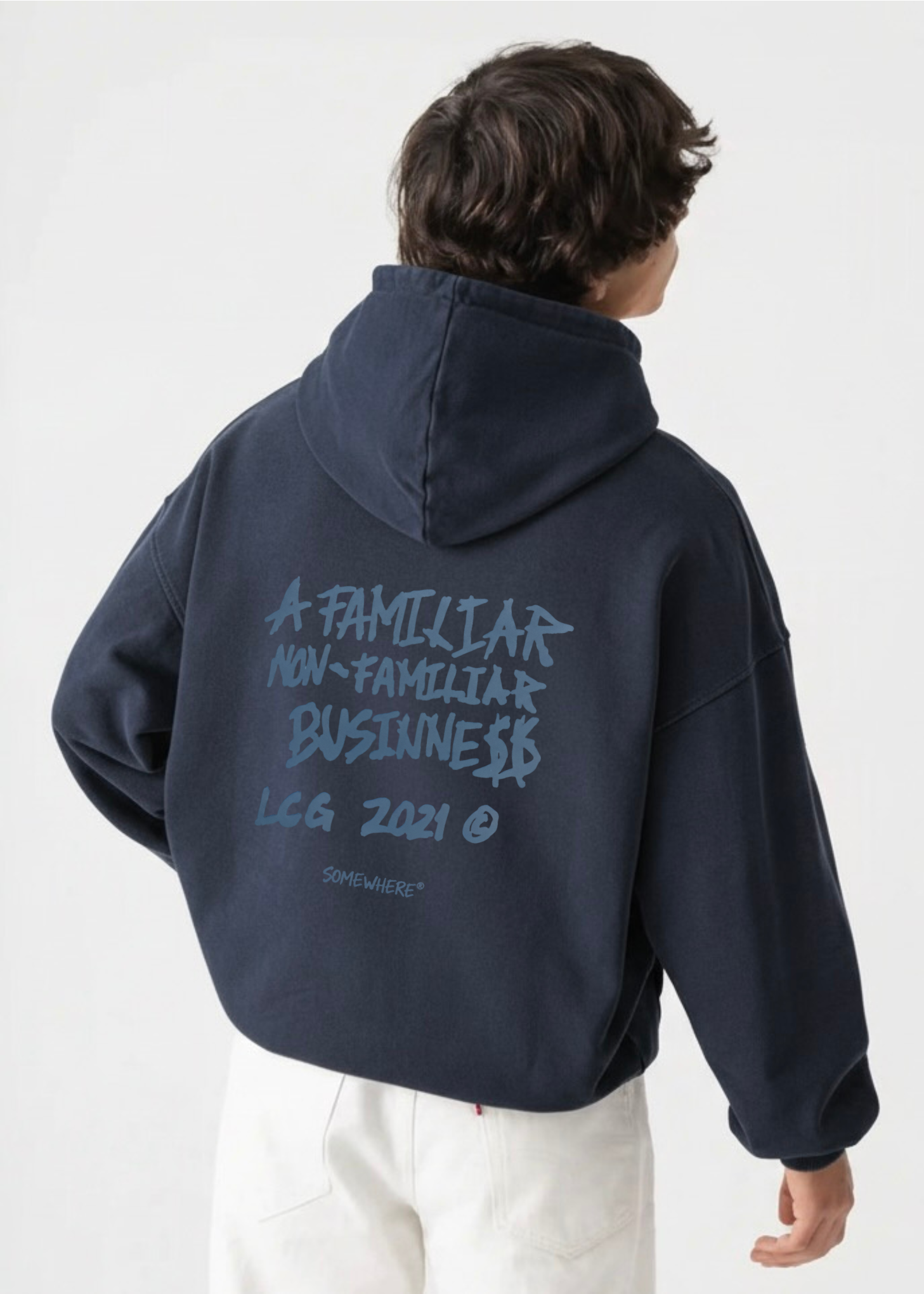 A NON FAMILIAR BUSINESS HOODIE