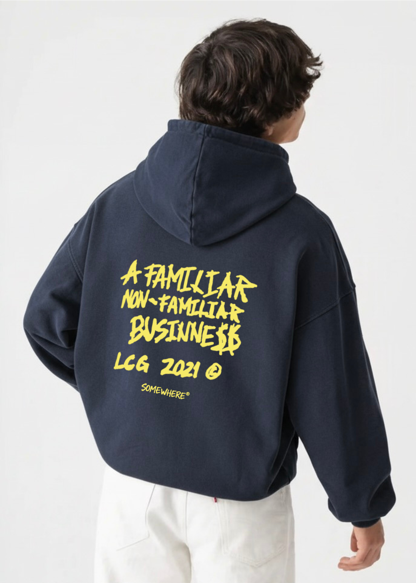 A NON FAMILIAR BUSINESS HOODIE