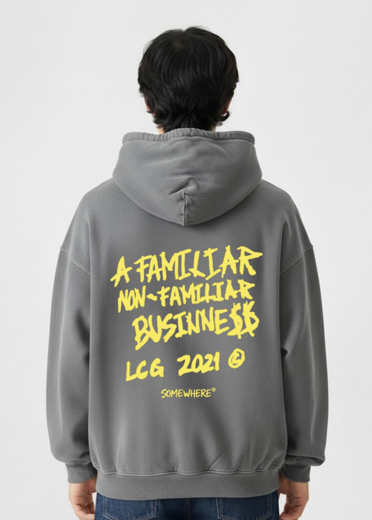 A NON FAMILIAR BUSINESS HOODIE