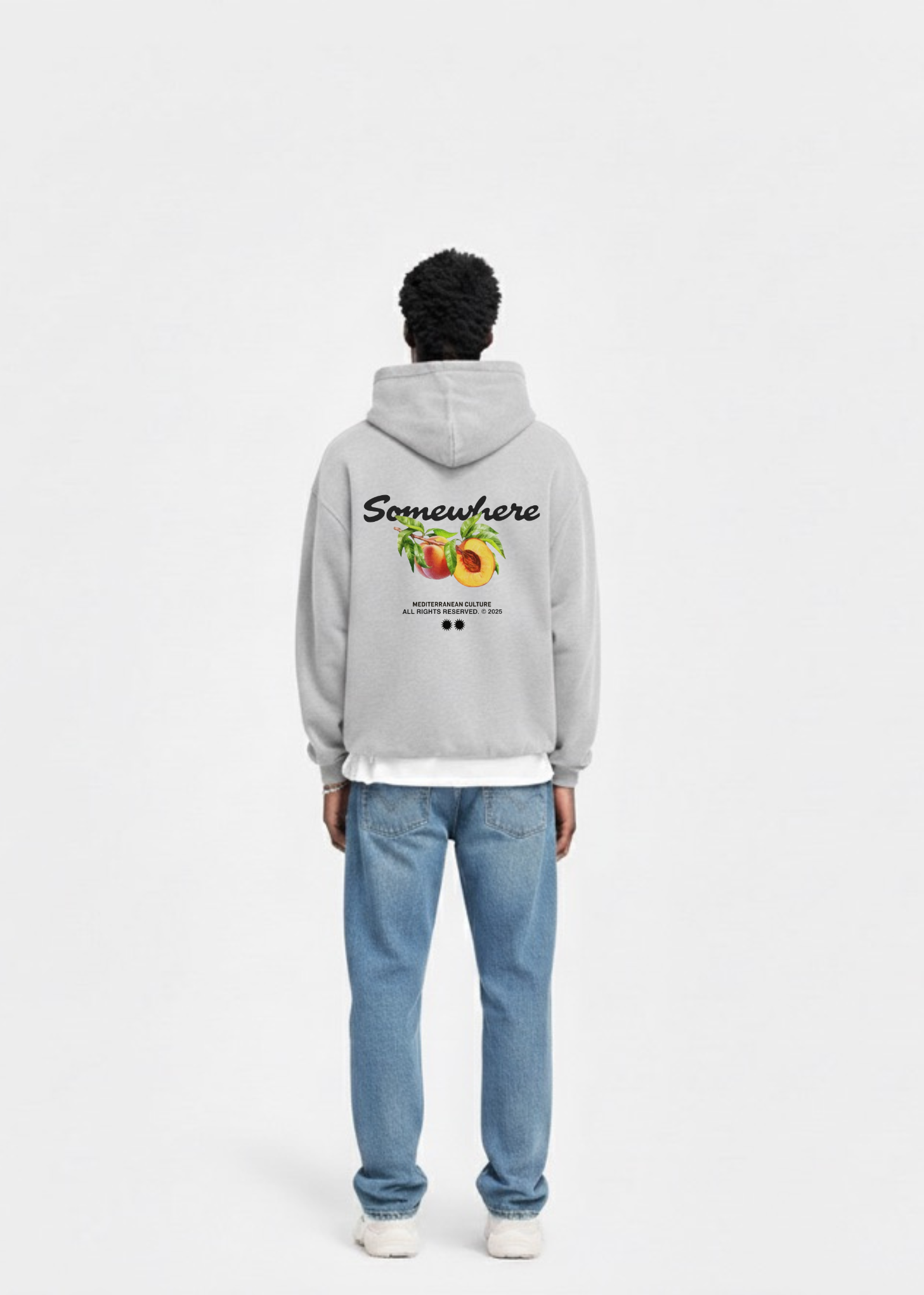 MEDITERRANEAN PEACH HOODIE