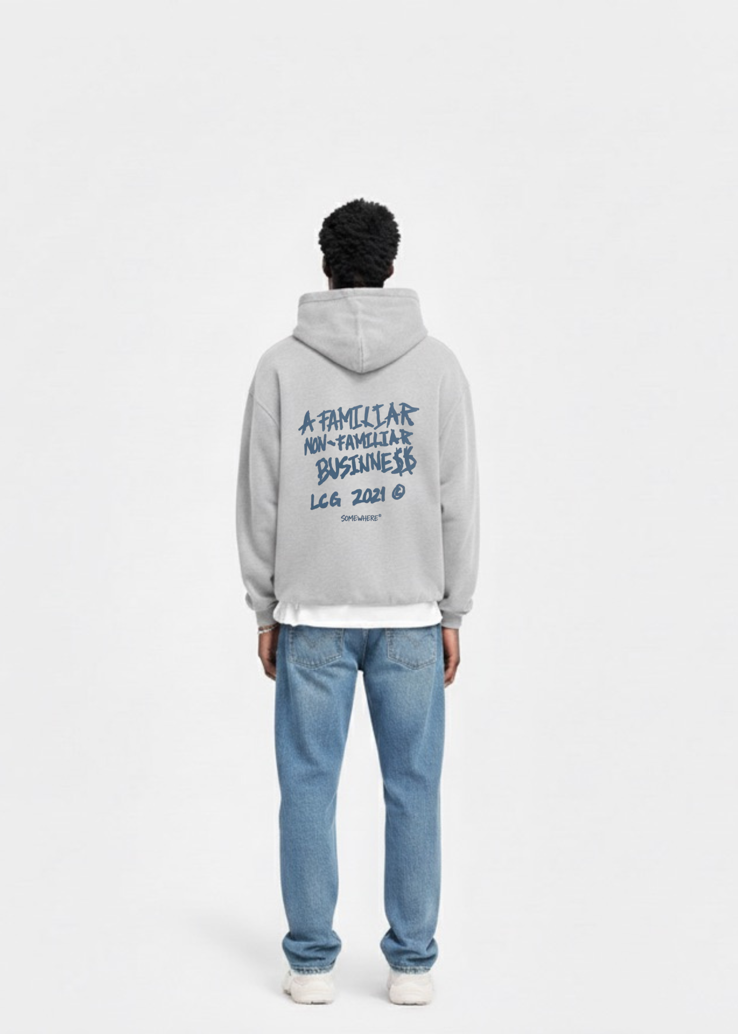 A NON FAMILIAR BUSINESS HOODIE