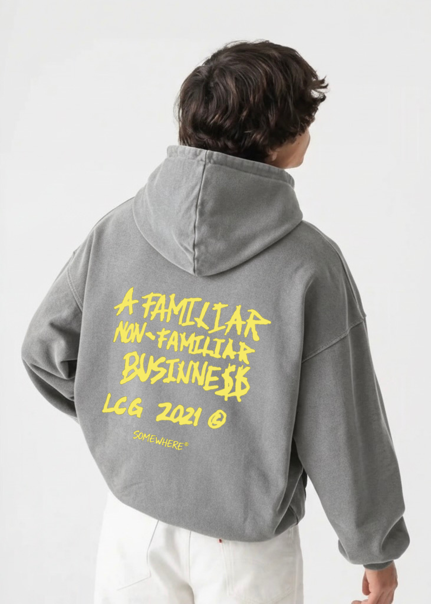 A NON FAMILIAR BUSINESS HOODIE
