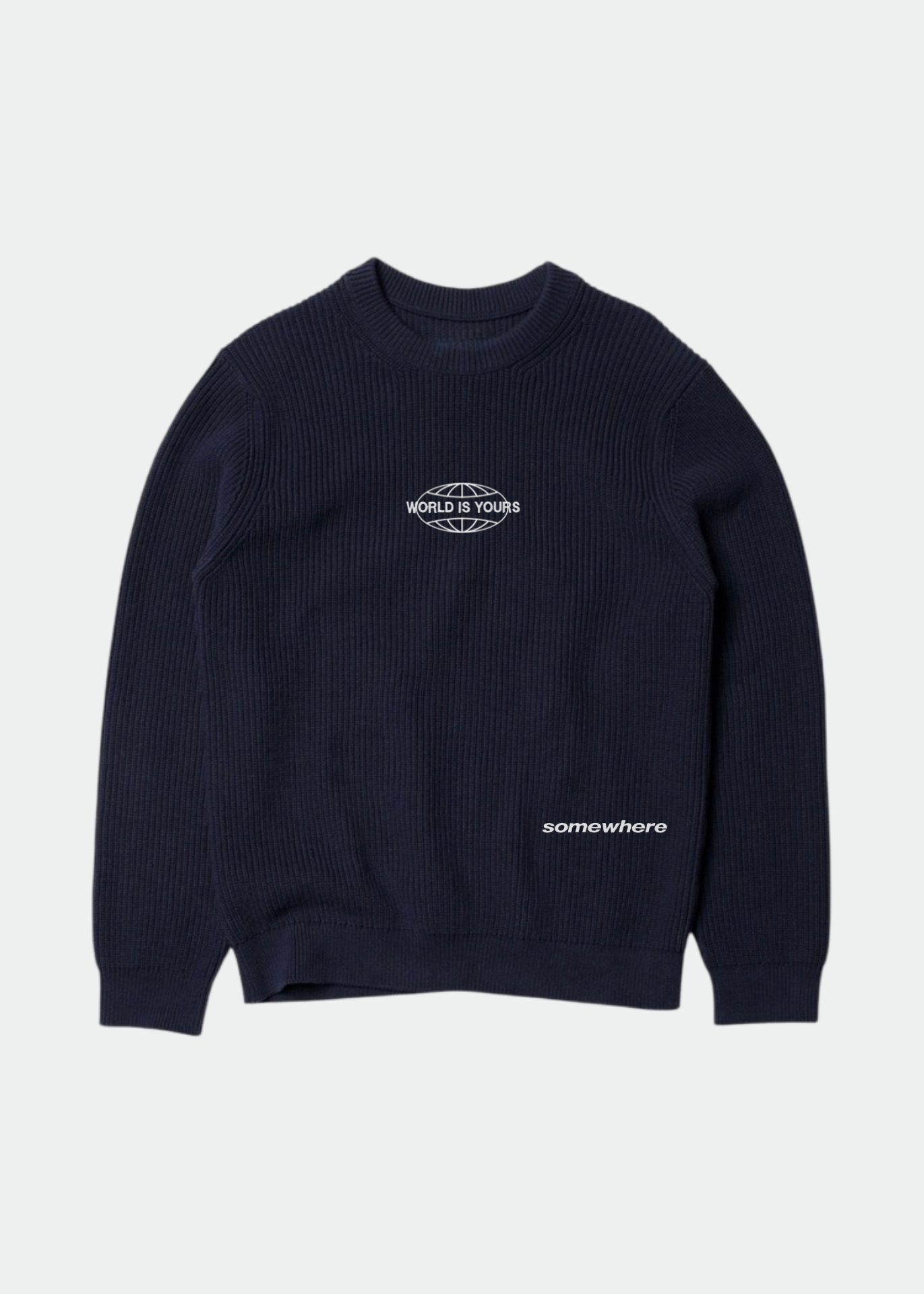 SOMEWHERE OWN THE WORLD KNIT