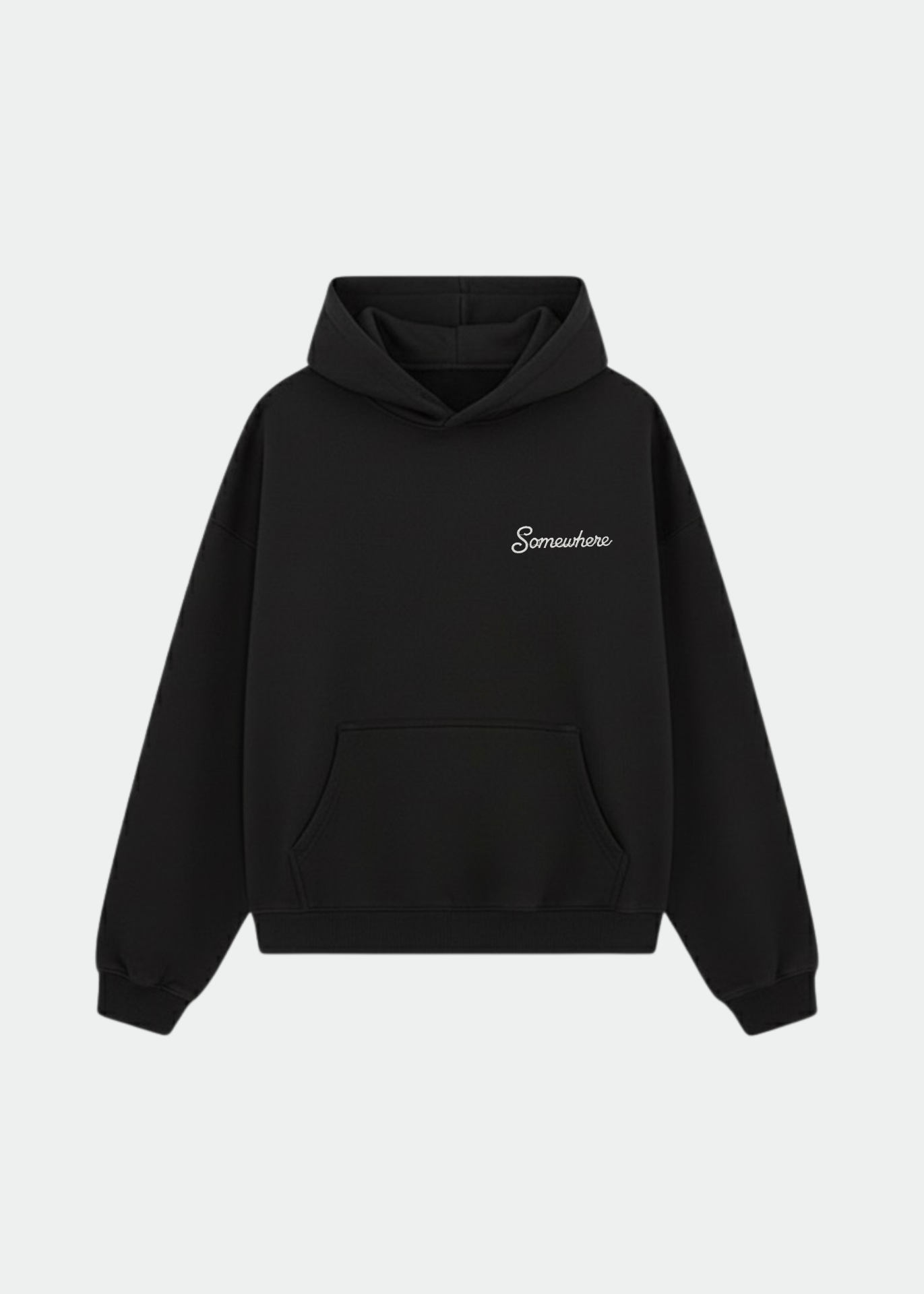 EMBROIDERY AMOR DE SOMEWHERE HOODIE