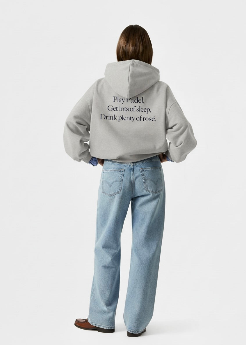 PADEL & ROSÉ HOODIE