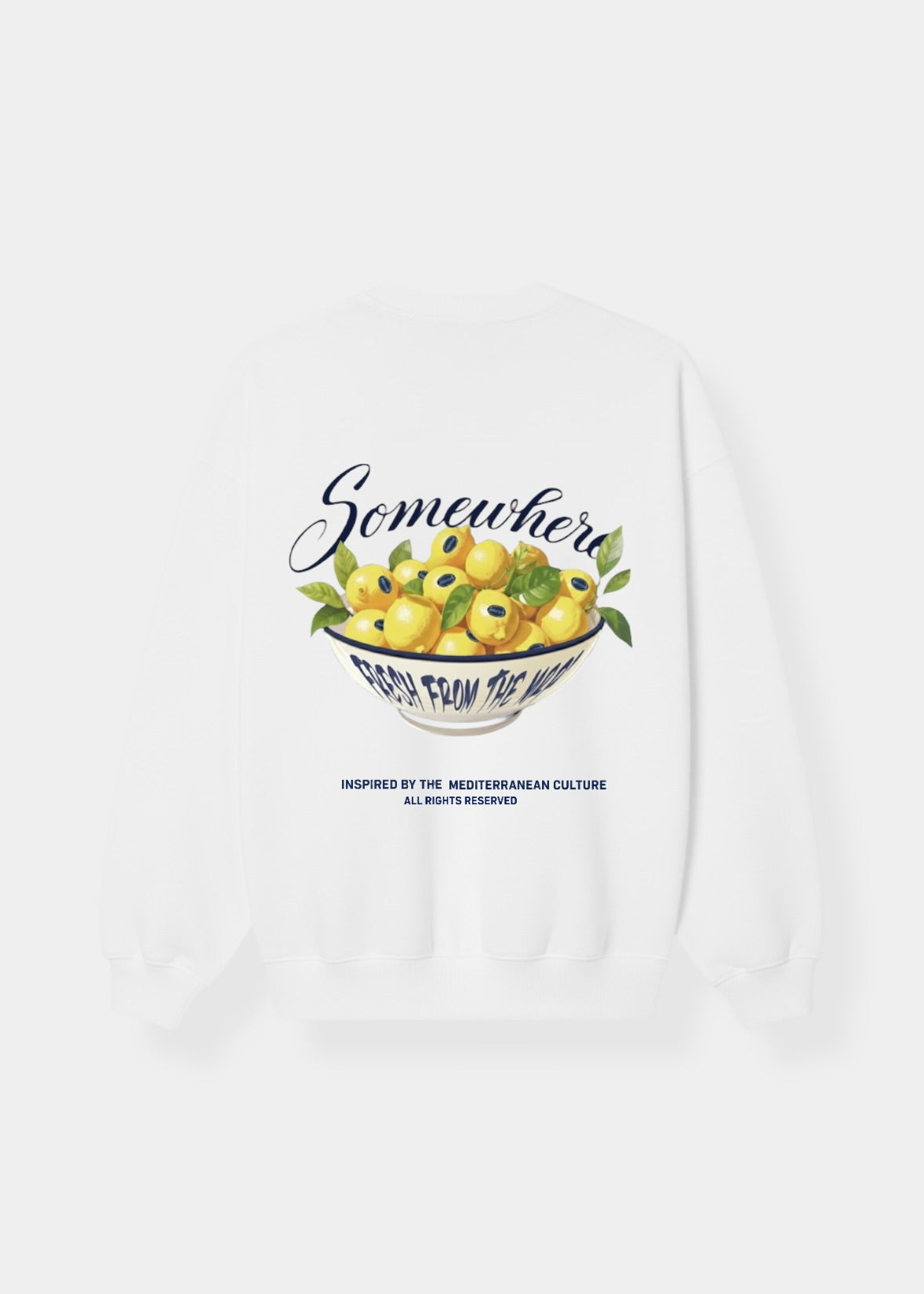 FROM THE MED CREWNECK