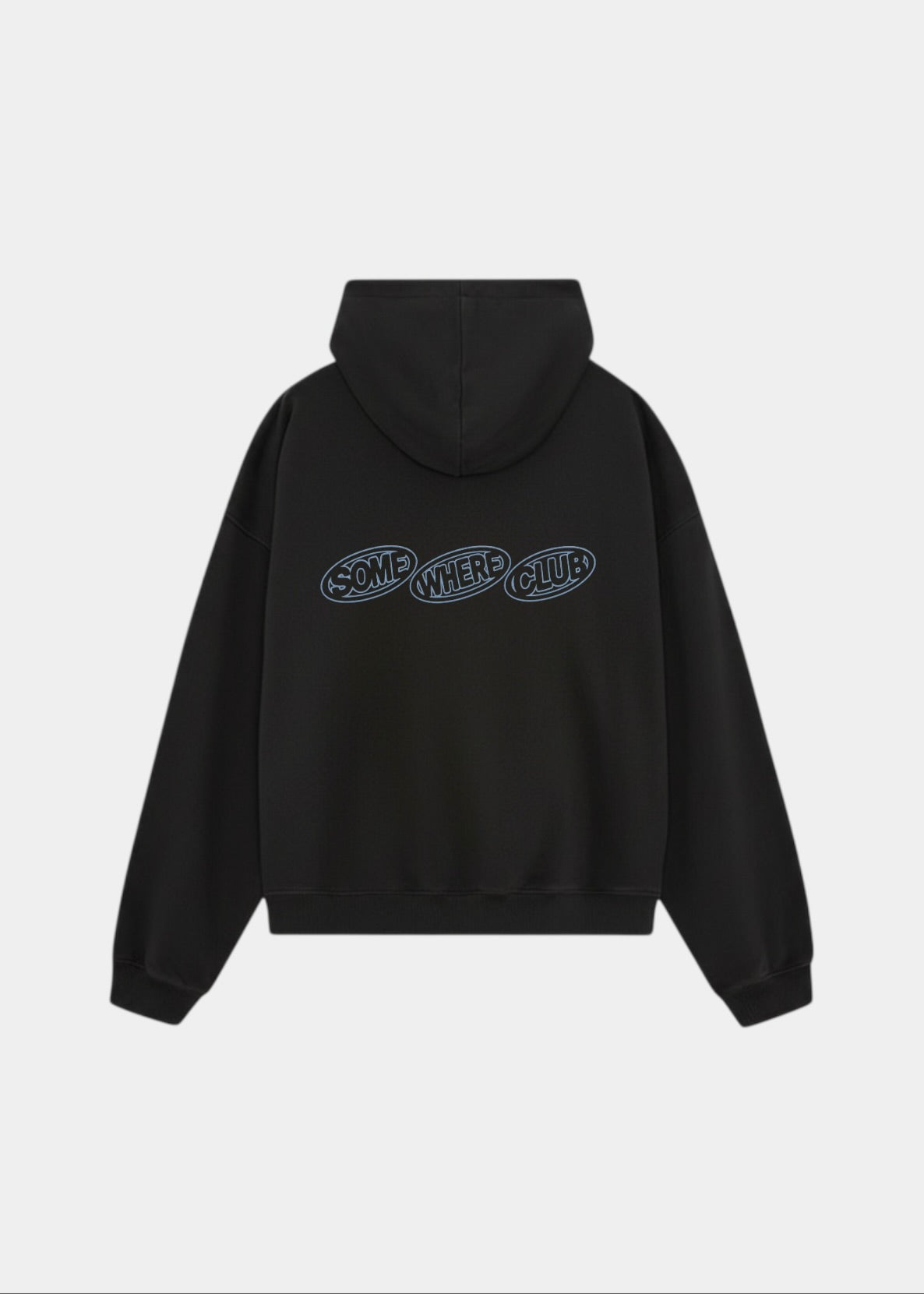 BUBBLE LOGO DROP HOODIE