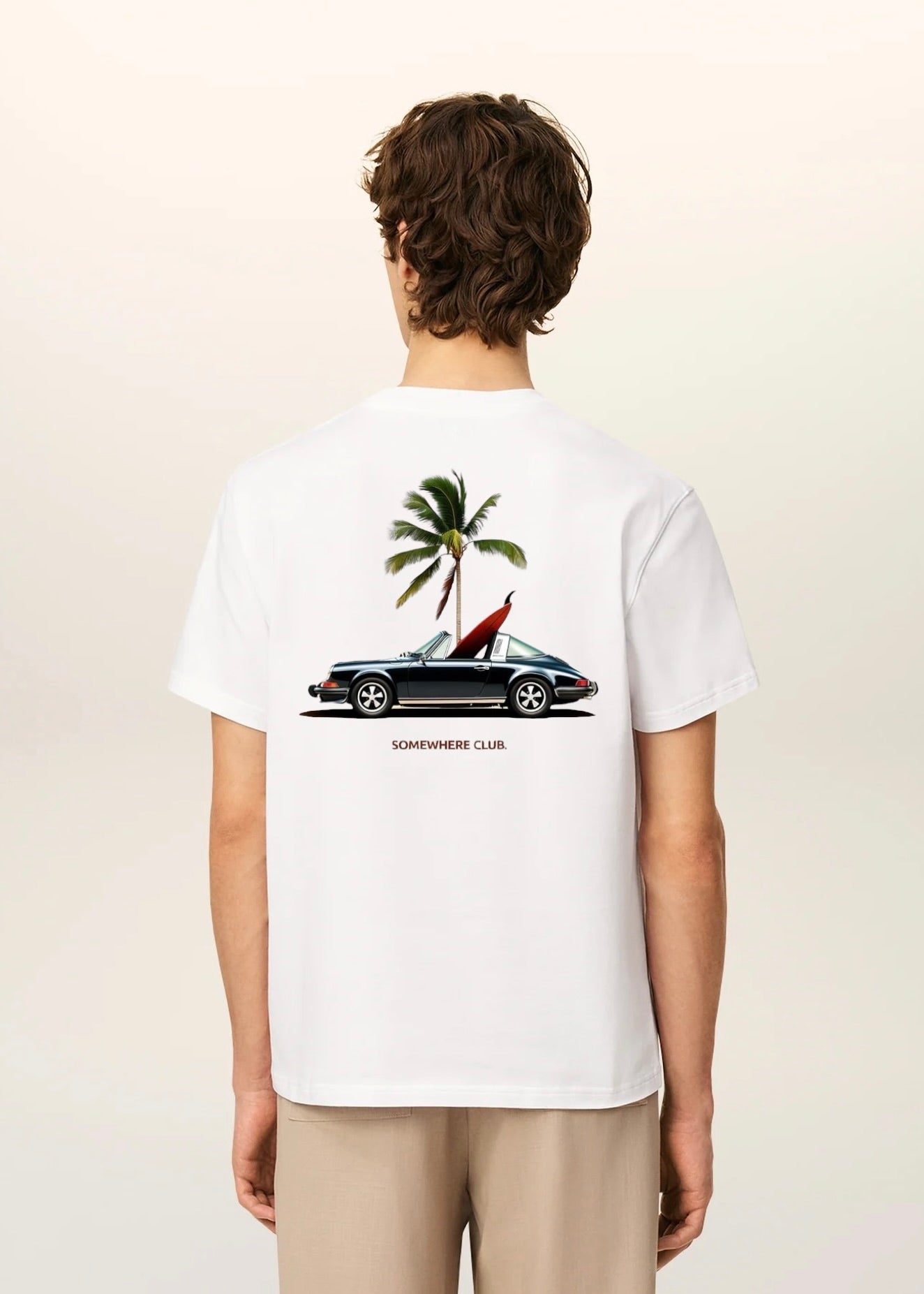SURF & PORSCHE TEE
