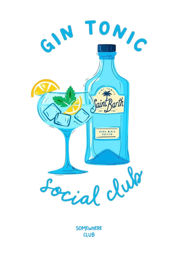 GIN TONIC SOCIAL CLUB TEE