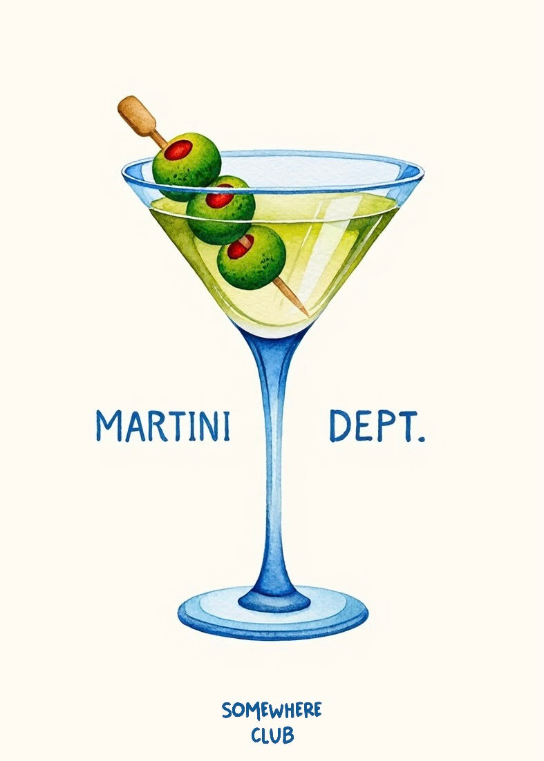 MARTINI DEPT TEE