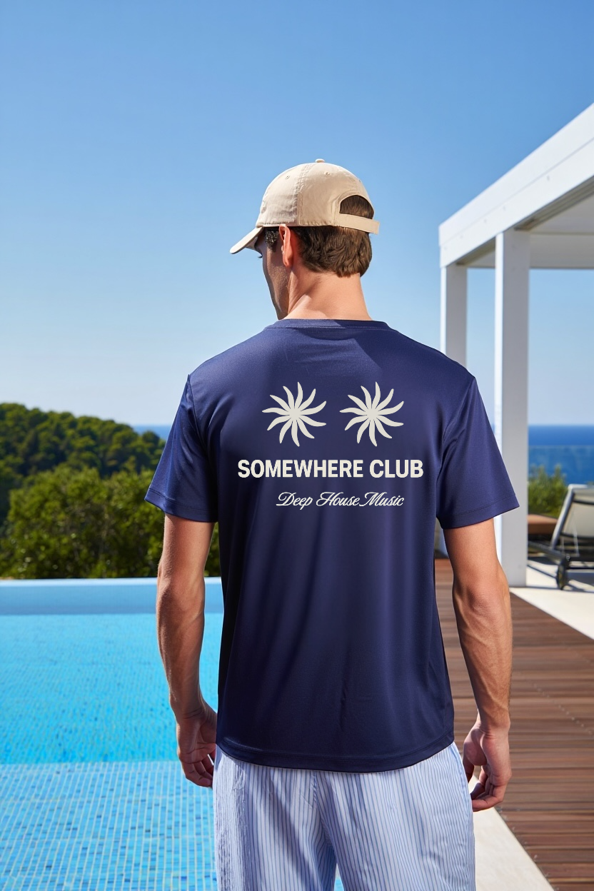 MIDNIGHT PALMS TEE