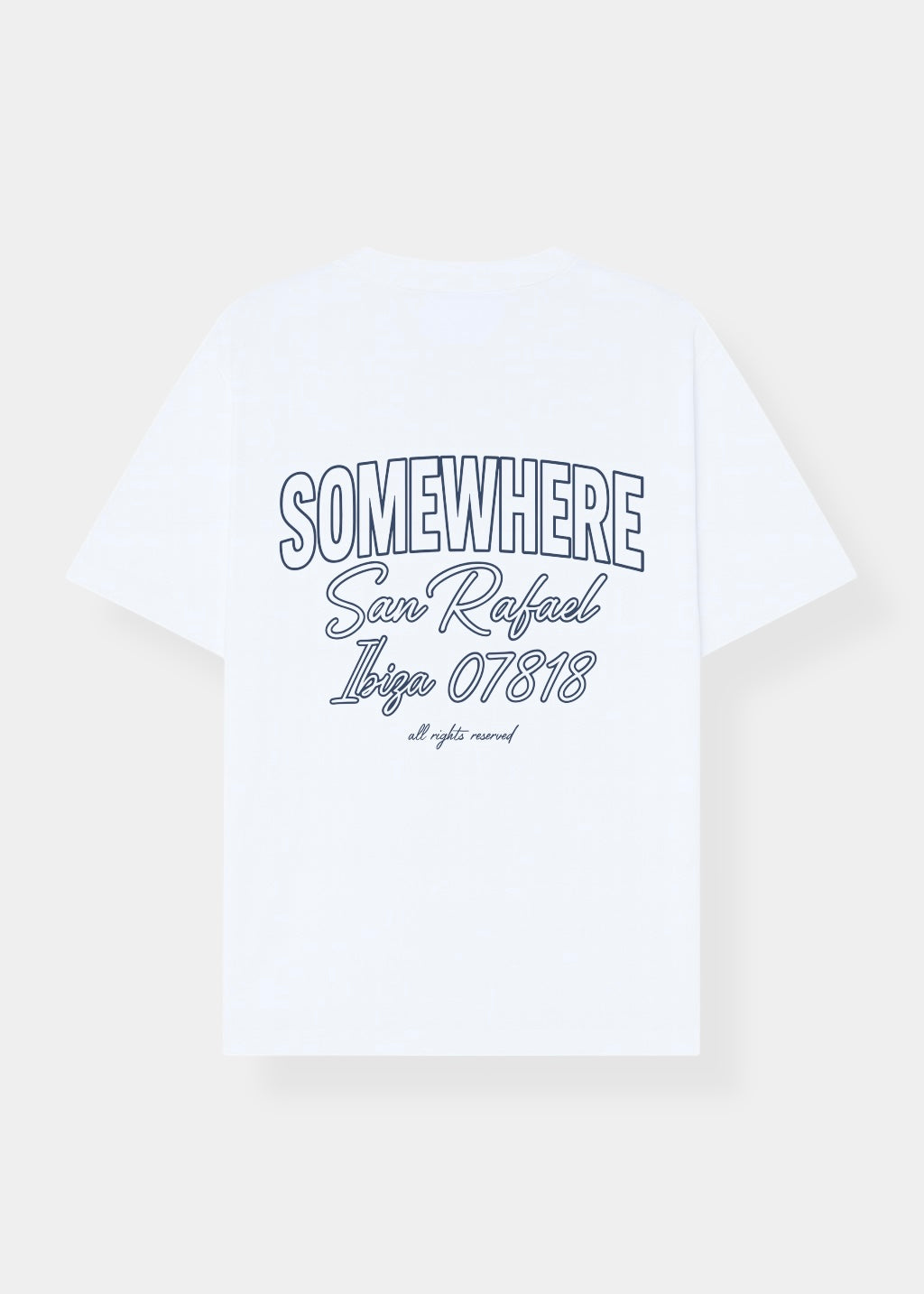 SOMEWHERE 07818 EDITION TEE