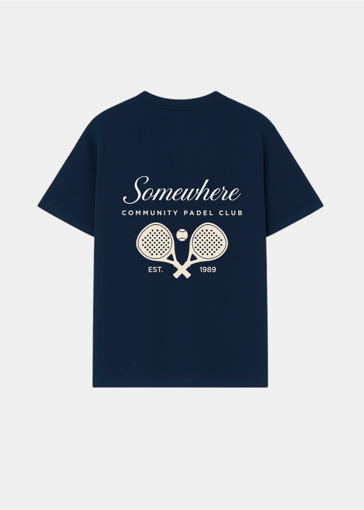 SOMEWHERE PADEL CLUB TEE