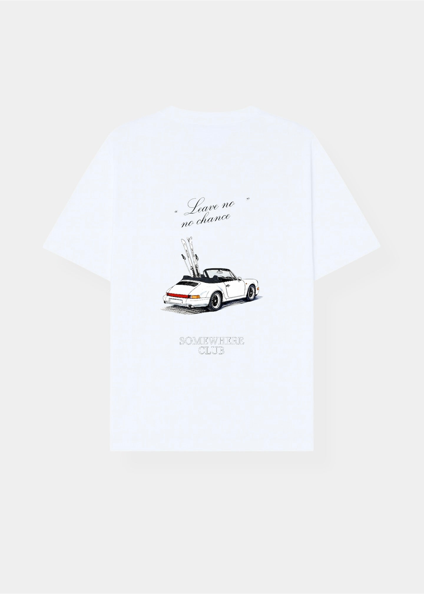 LEAVE NO CHANCE TEE