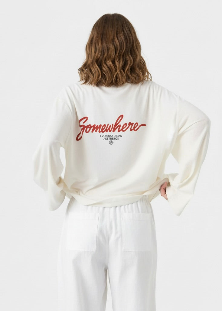 SOMEWHERE REDLINE LONG SLEEVE