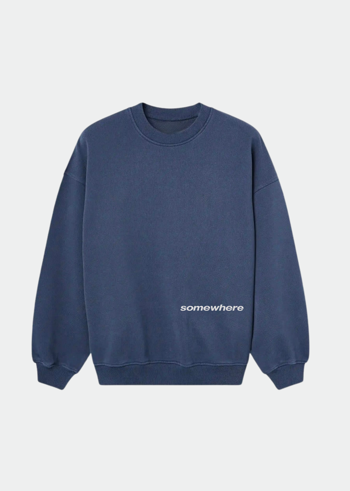 EMBROIDERY TYPE CREWNECK