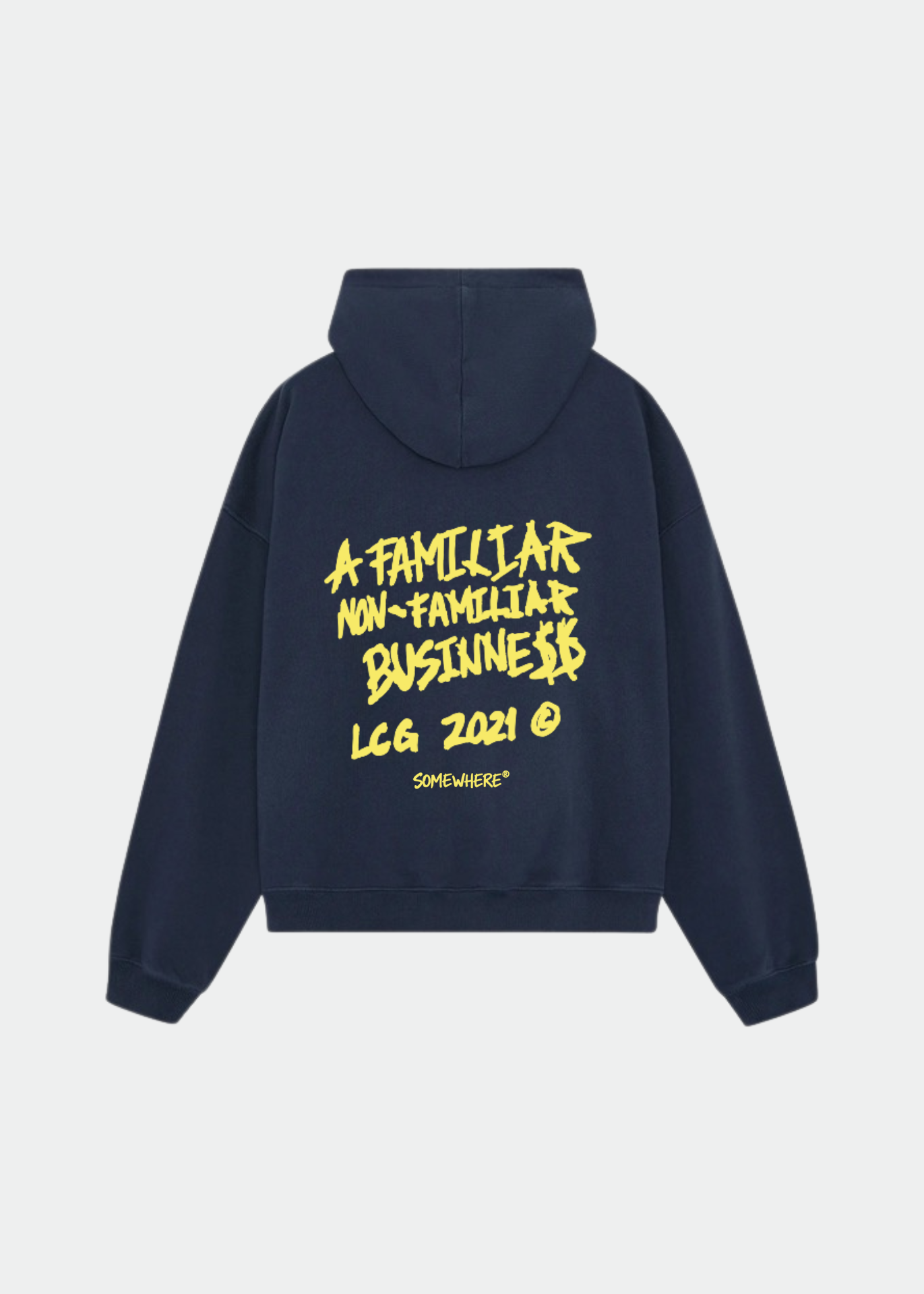 A NON FAMILIAR BUSINESS HOODIE