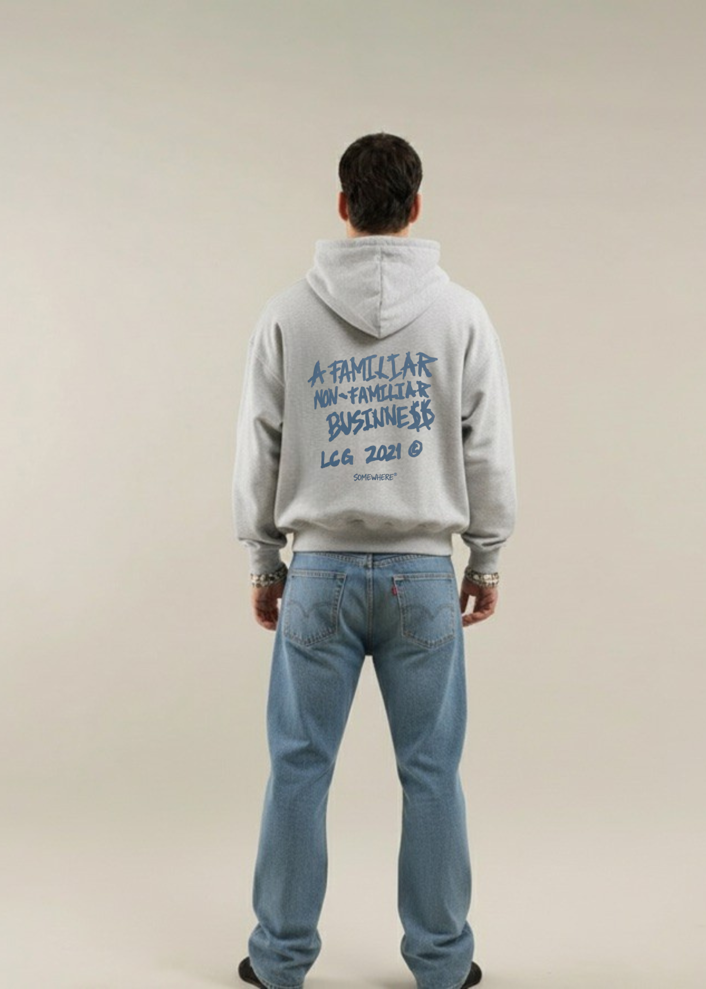 A NON FAMILIAR BUSINESS HOODIE