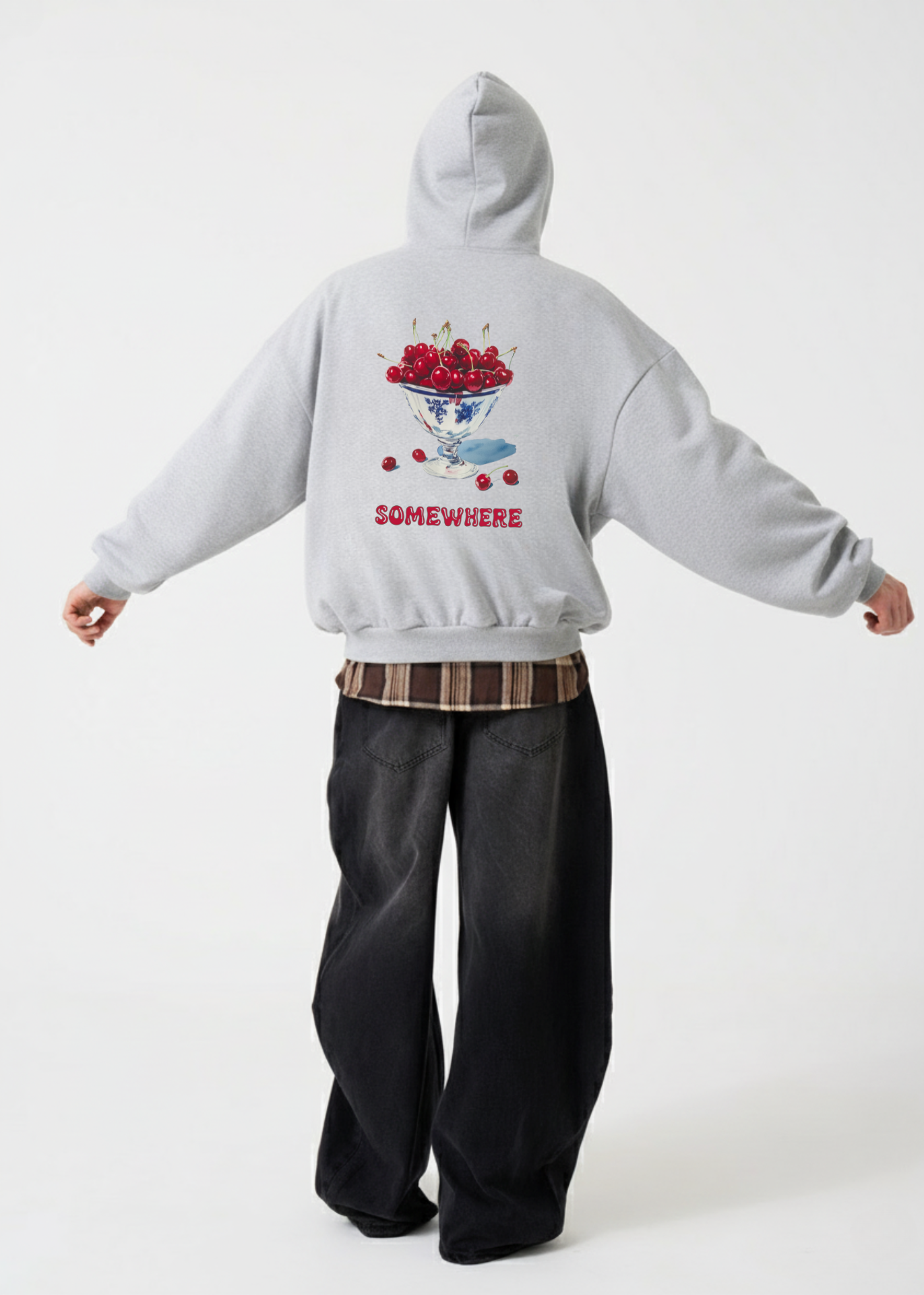 MEDITERRANEAN CHERRY HOODIE