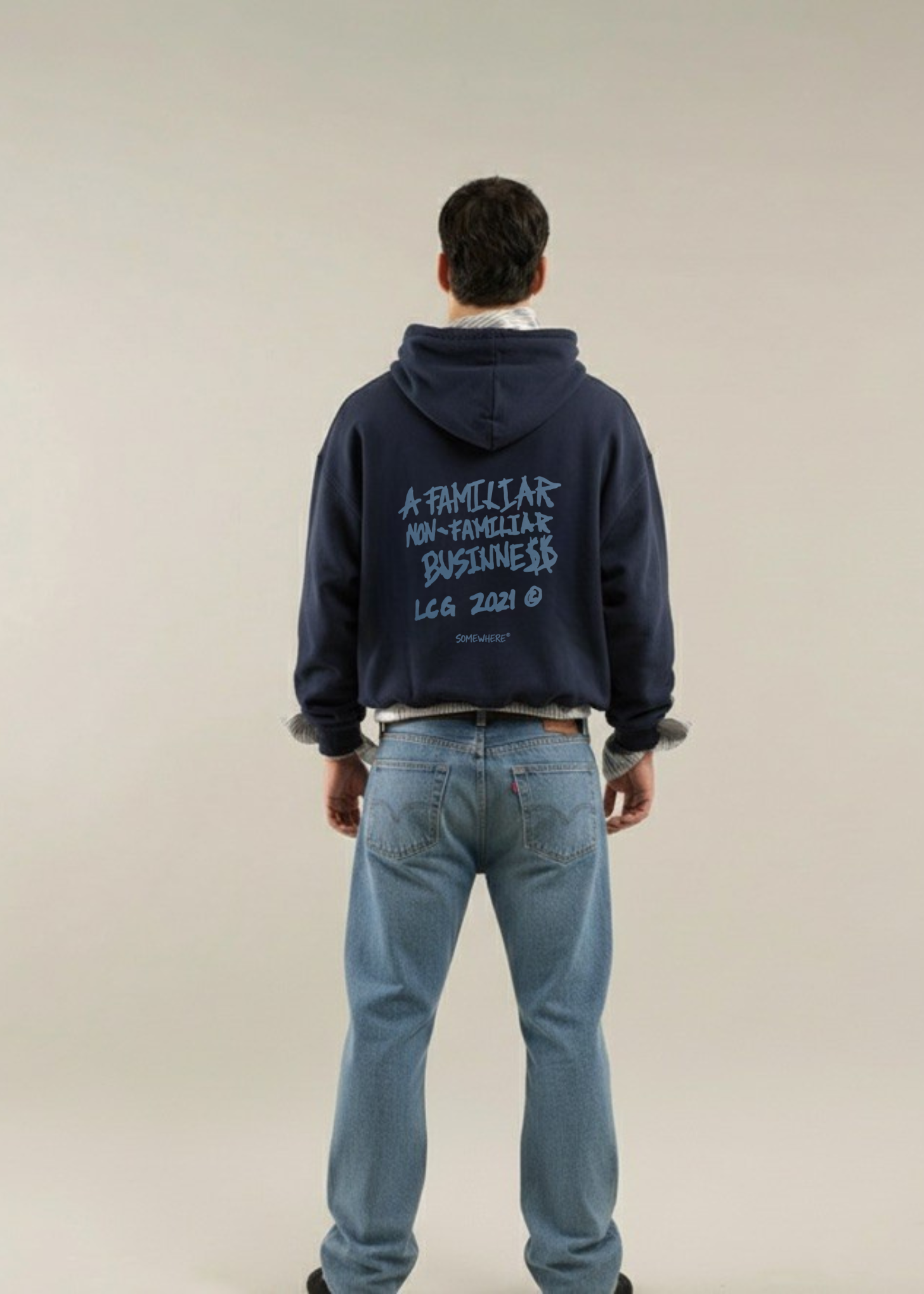 A NON FAMILIAR BUSINESS HOODIE