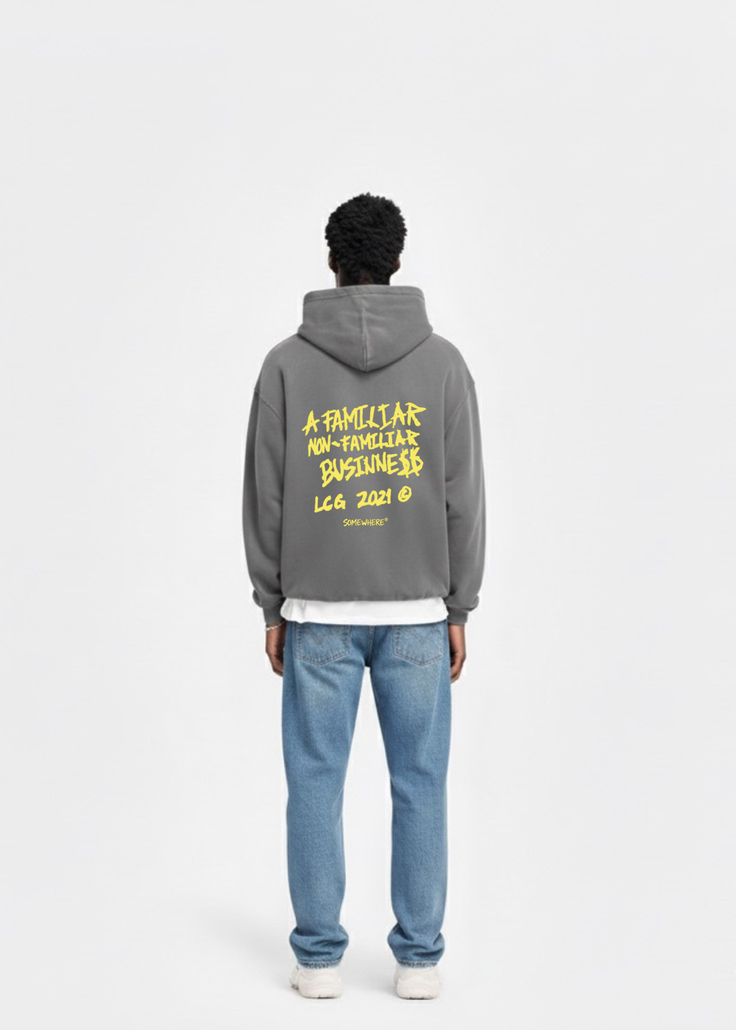 A NON FAMILIAR BUSINESS HOODIE