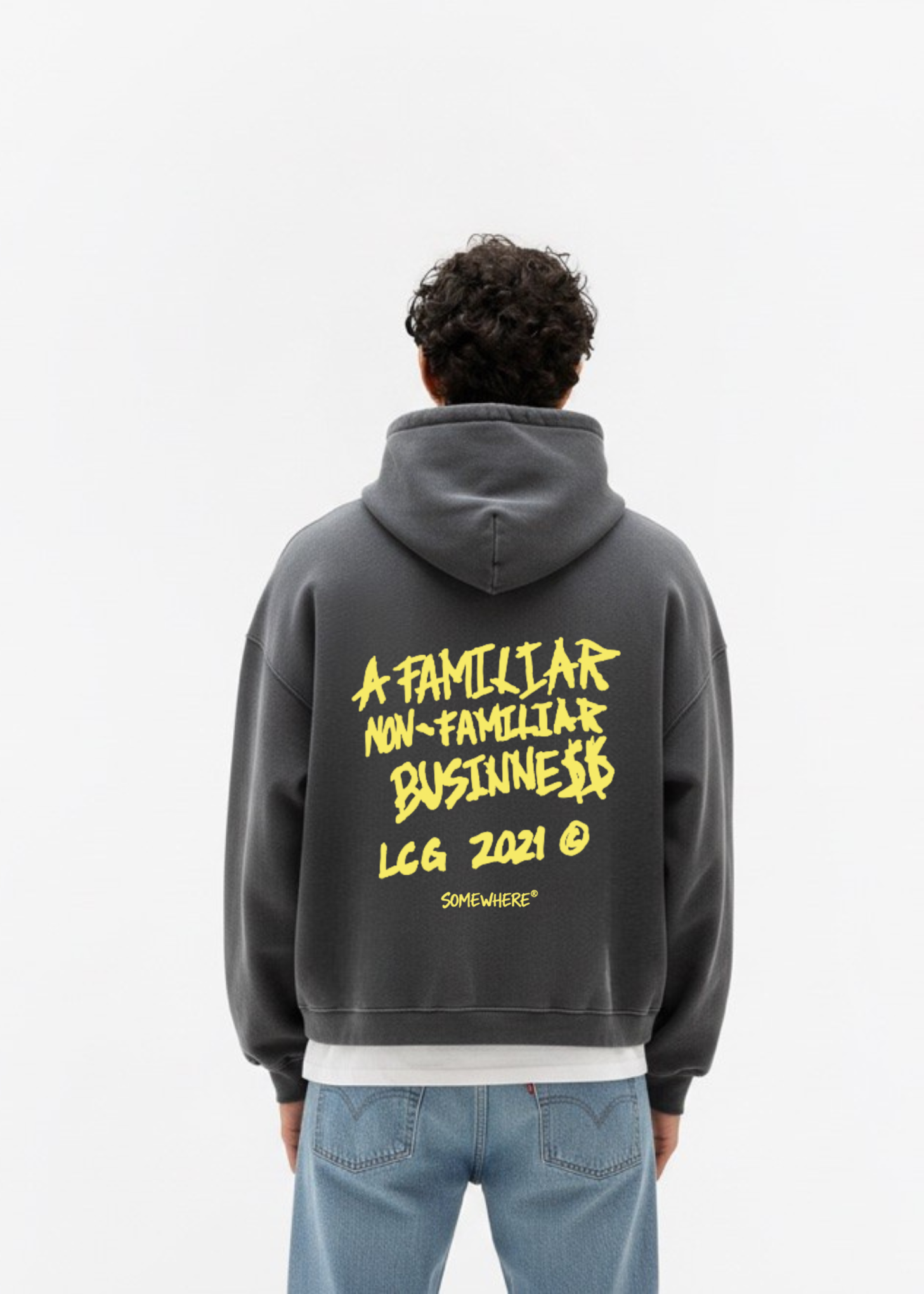 A NON FAMILIAR BUSINESS HOODIE