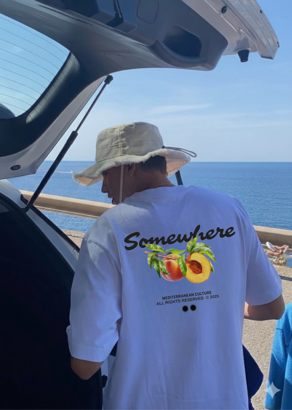 MEDITERRANEAN PEACH TEE