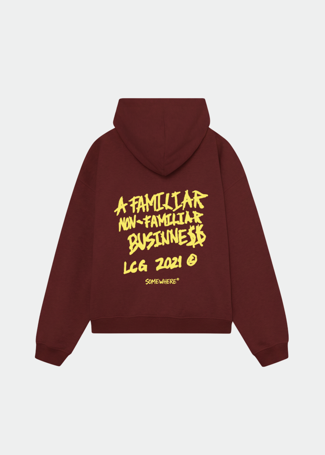 A NON FAMILIAR BUSINESS HOODIE